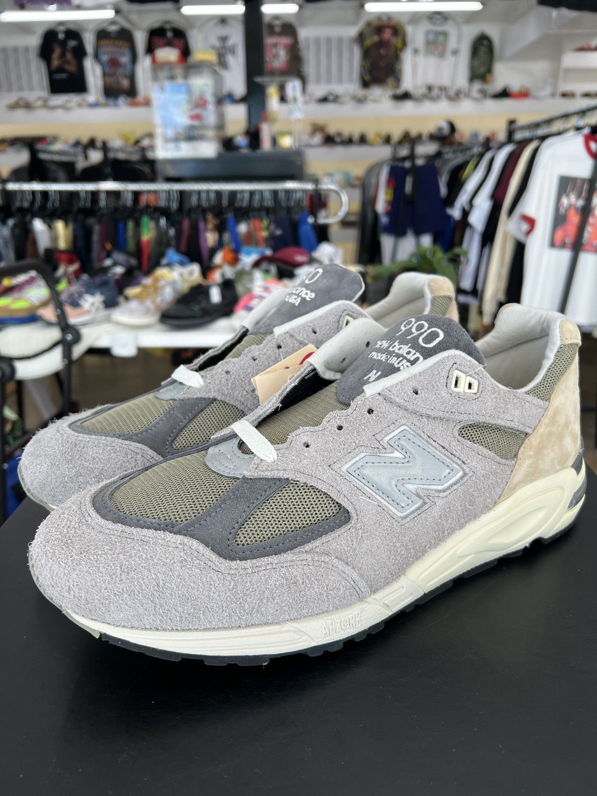 New Balance New Balance 990v2 MiUSA Teddy Santis Marblehead Sz 13 (2022) Size US 13 / EU 46 - 1 Thumbnail