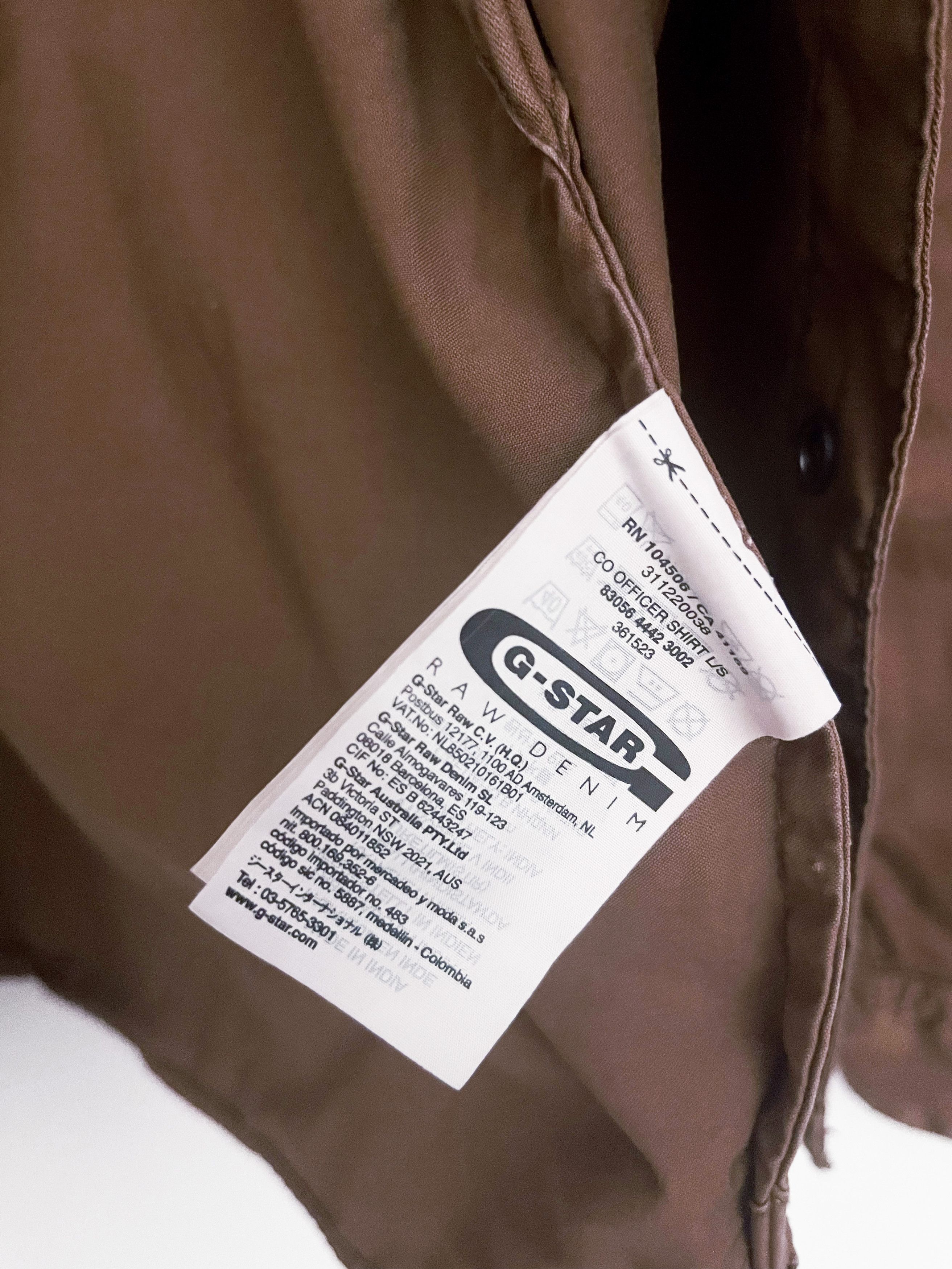G-Star G STAR RAW shirt jacket Size US M / EU 48-50 / 2 - 14 Thumbnail