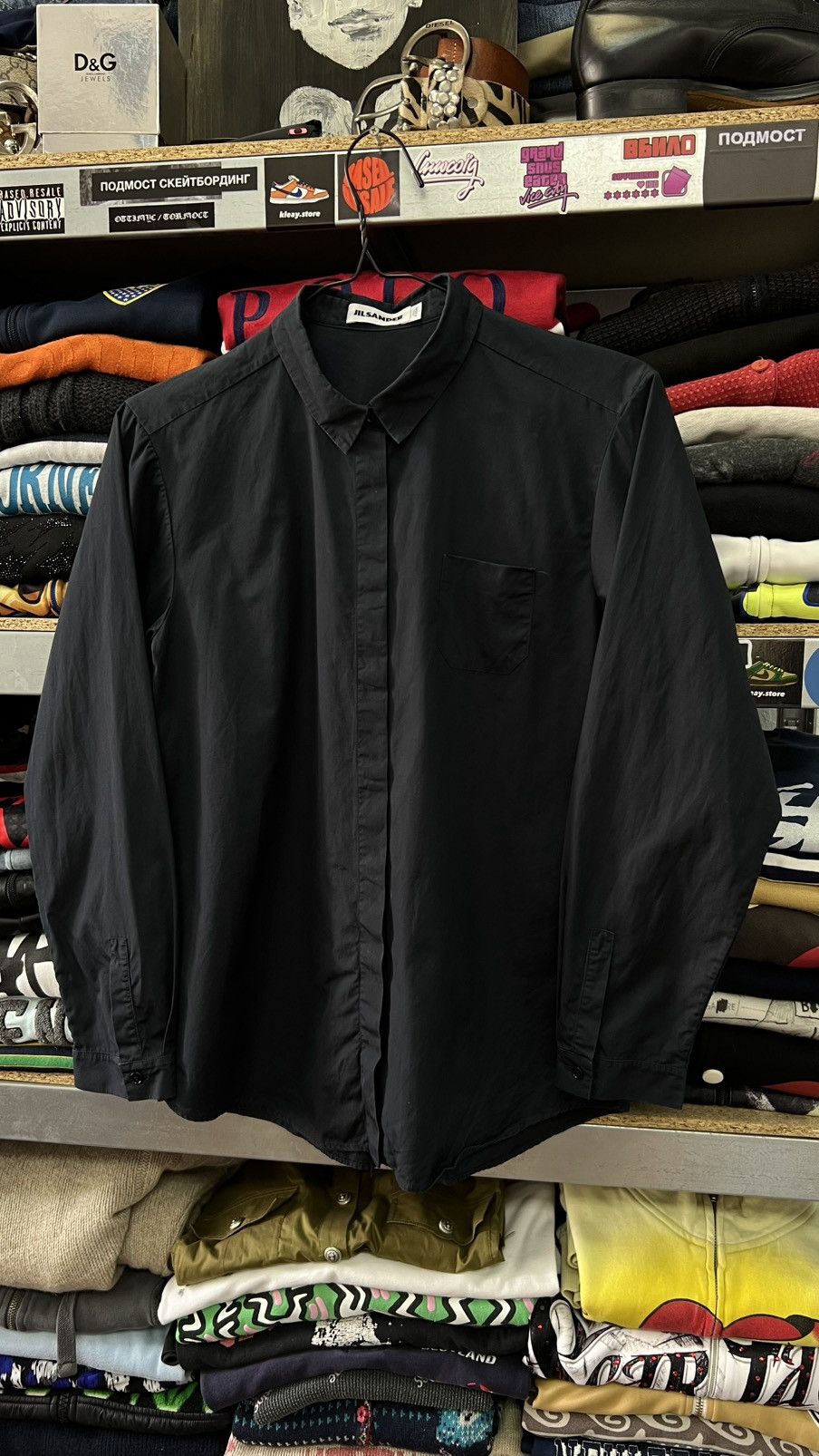 Jil Sander Jil Sander Button Up Size S / US 4 / IT 40 - 4 Thumbnail