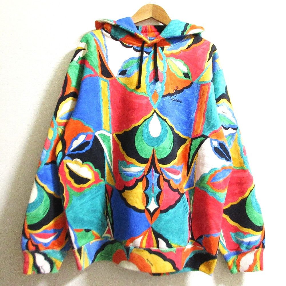 Supreme Supreme EMILIO PUCCI Hooded Sweatshirt Textile Sweatshirts & Hoodies DUTY FREE for USA