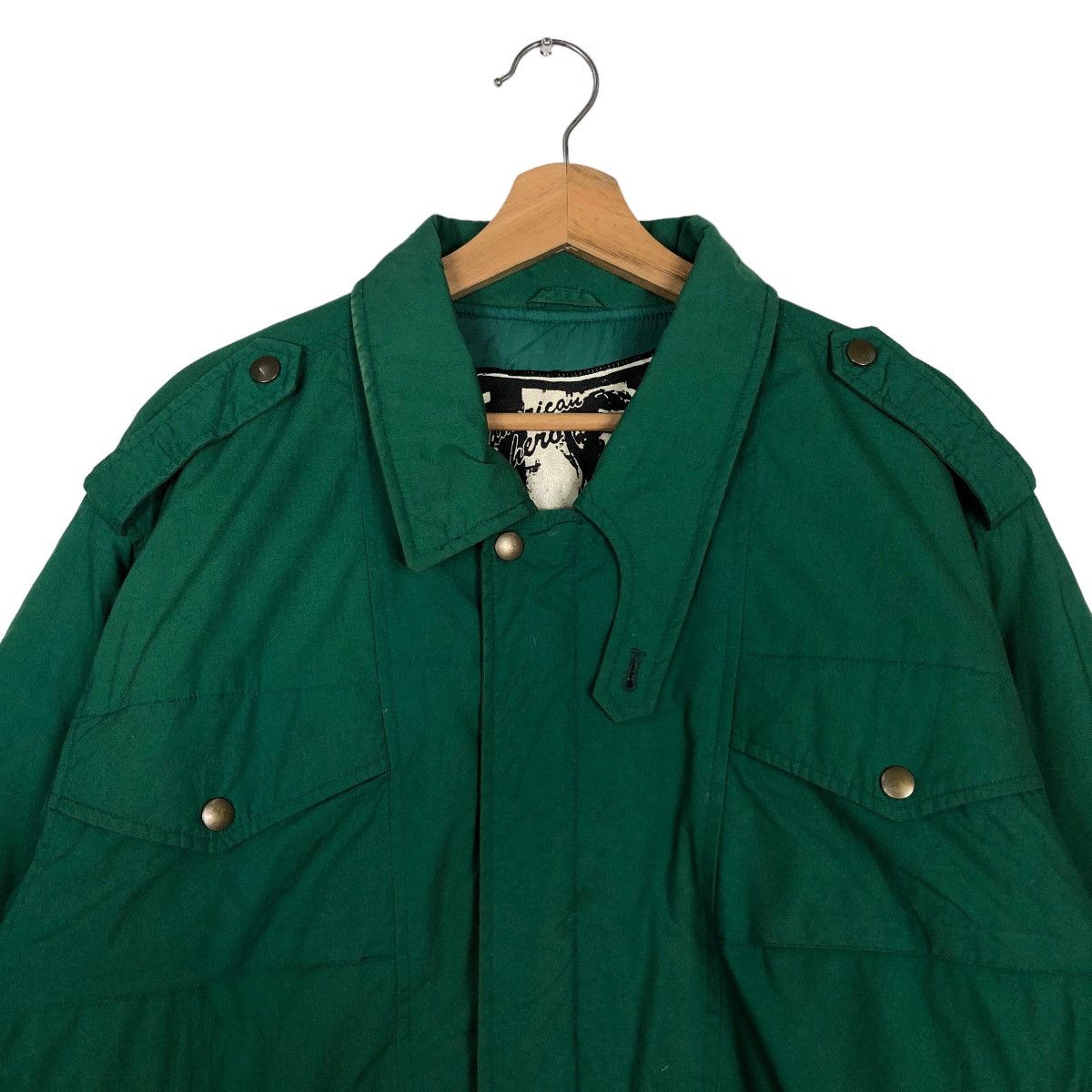Japanese Brand Vintage Bondage Biker Parachute Bomber Jacket American Hero Size US M / EU 48-50 / 2 - 2 Thumbnail