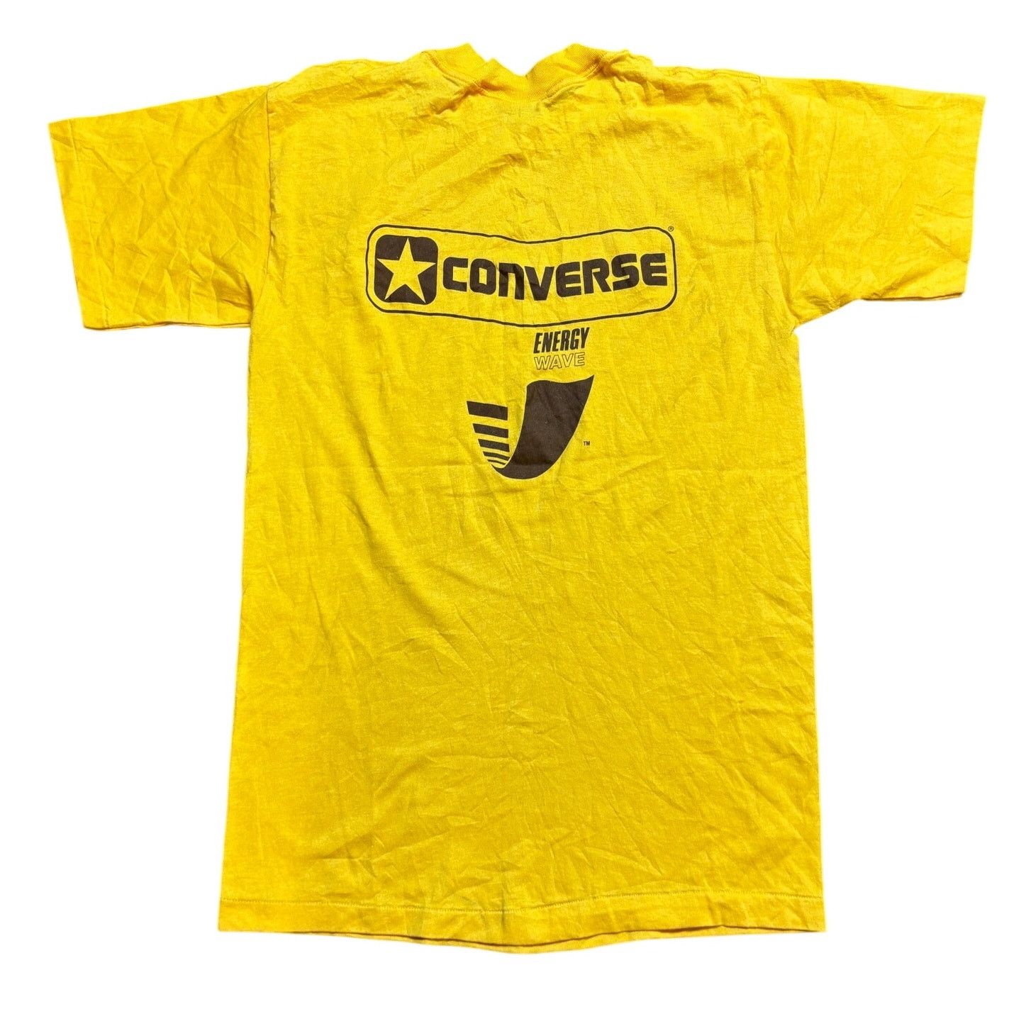 Converse × Vintage Vintage 80s Converse Energy Wave Single Stitch Shirt Mens XL Size US XL / EU 56 / 4 - 1 Thumbnail