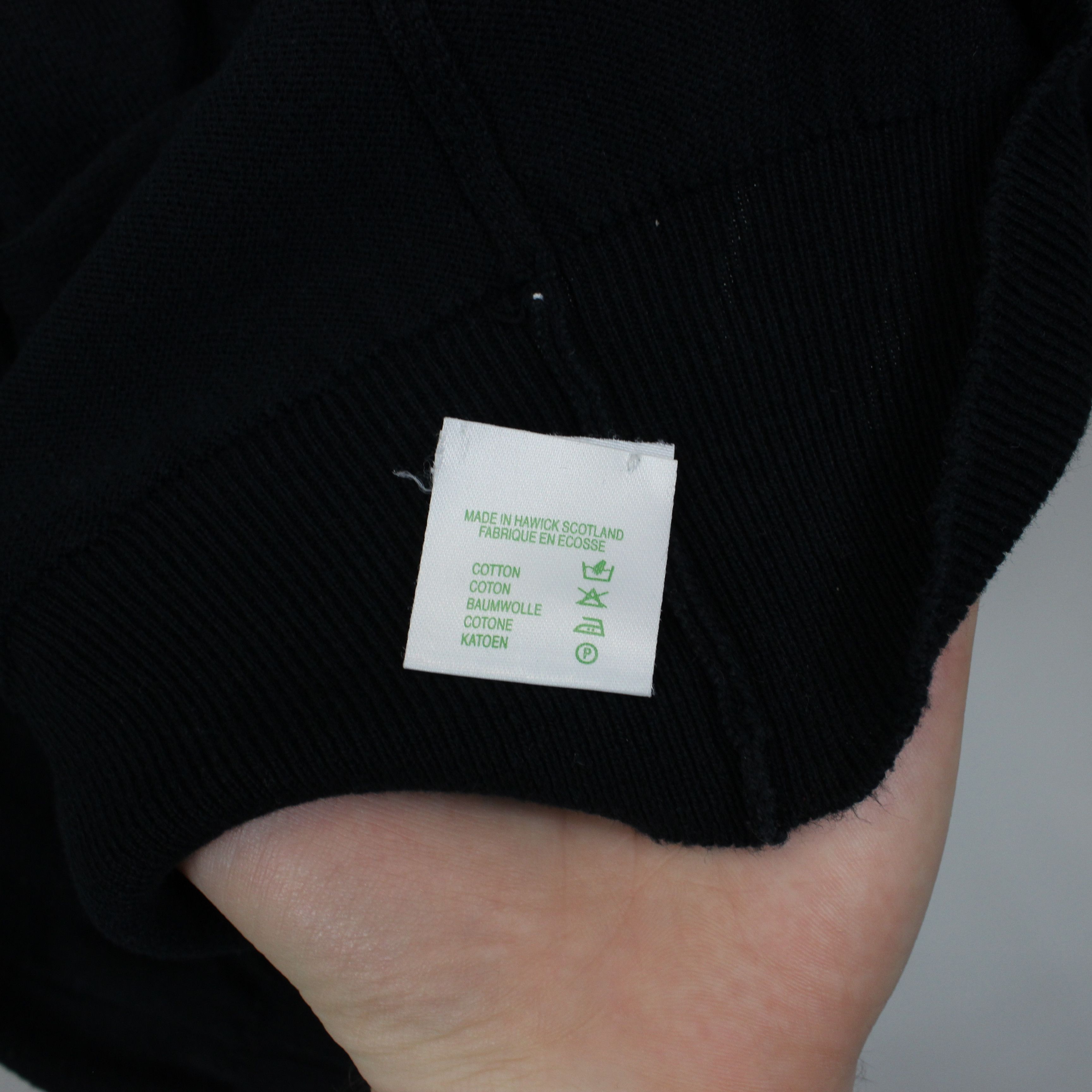Johnstons Of Elgin Johnstons Of Elgin polo shirt men cotton L XL black Size US XL / EU 56 / 4 - 6 Thumbnail