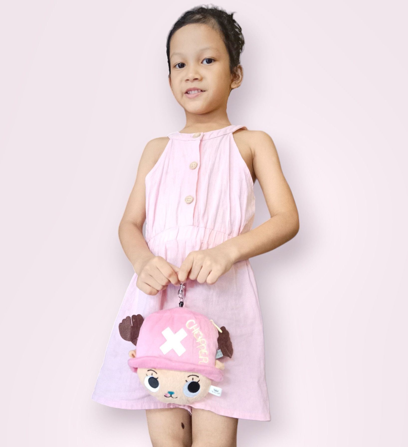 One Piece One Piece Chopper Plush Key Chain Coin Bag Size ONE SIZE - 2 Thumbnail