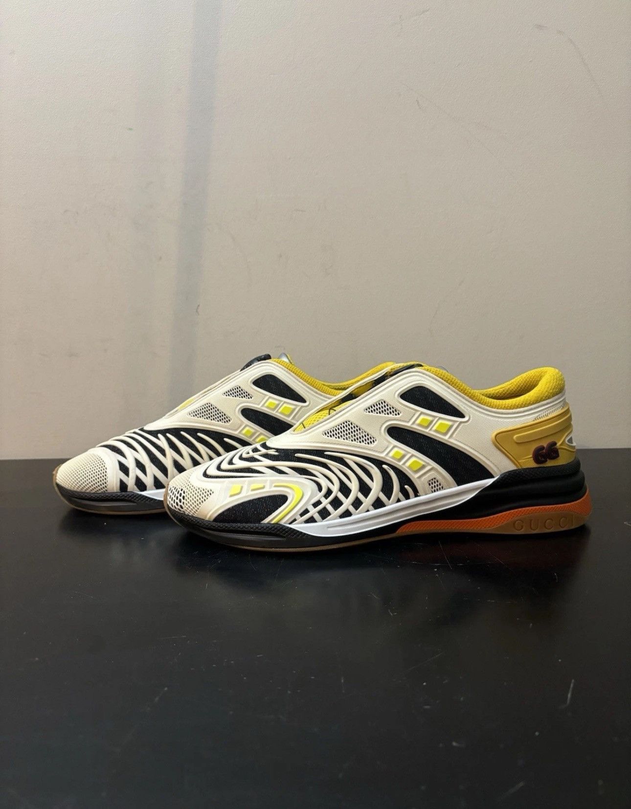 Gucci Ultraspace R Sneakers White Yellow