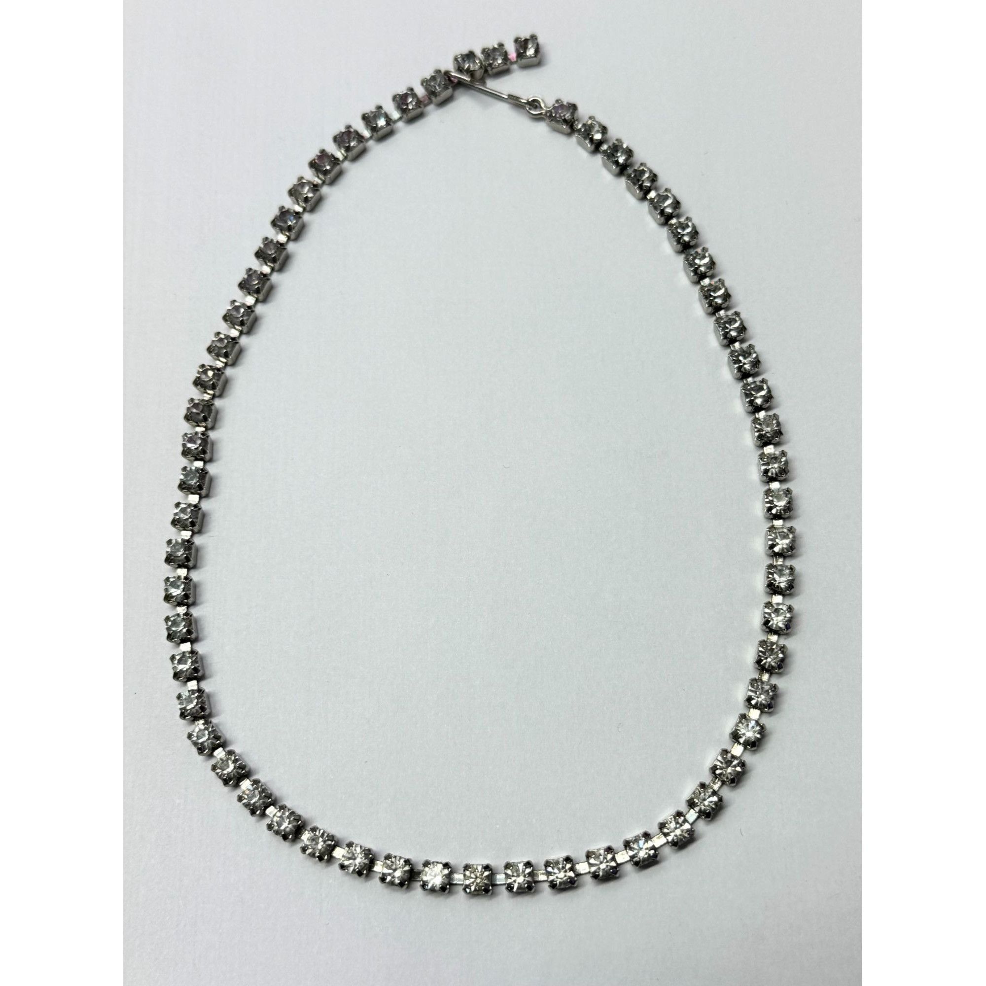 Vintage Vintage rhinestone collar chain necklace Size ONE SIZE - 1 Thumbnail