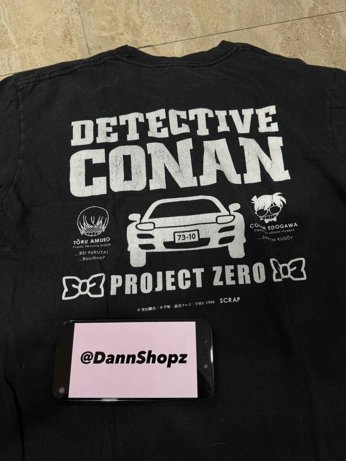 Vintage ‼️VINTAGE‼️ 1996's Detective Conan X PROJECT ZERO (GILDAN) Size US M / EU 48-50 / 2 - 1 Thumbnail