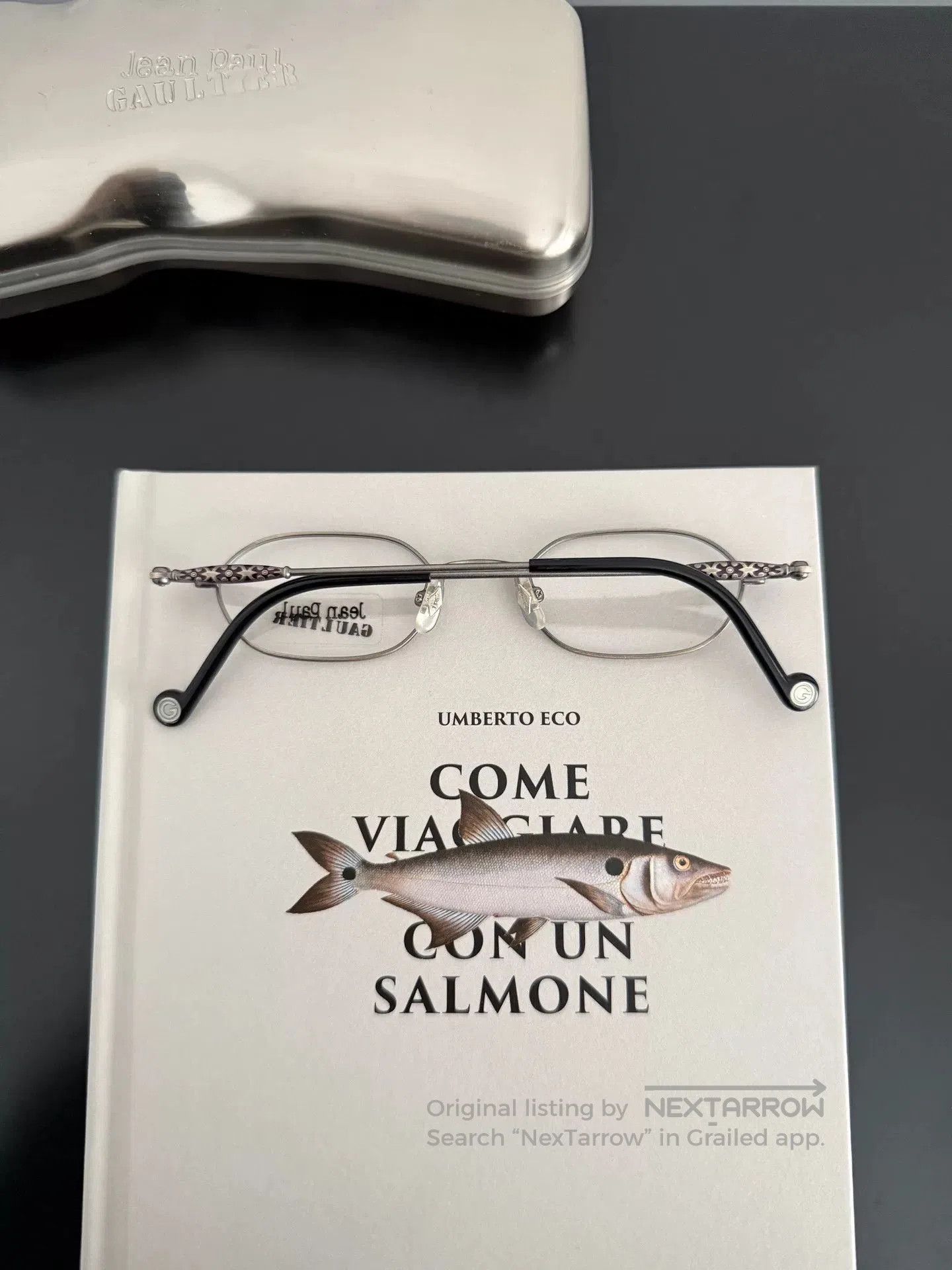 Jean Paul Gaultier Jean Paul Gaultier Runway Titanium Glasses. Size ONE SIZE - 7 Thumbnail