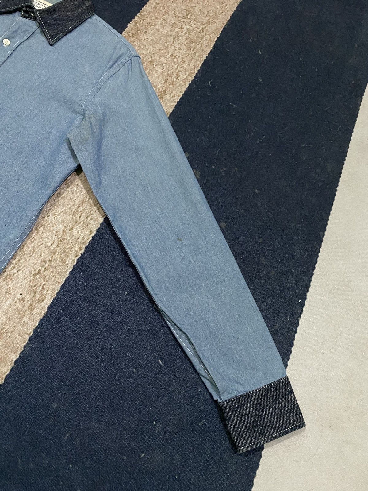 Maison Margiela Maison Margiela 2011aw Denim Shirt Size US S / EU 44-46 / 1 - 3 Thumbnail