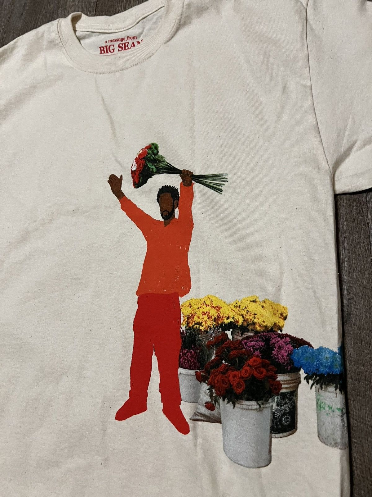 Big Sean Big Sean Wake Up And Smell The Rose Detroit 2 Promo Shirt Size US S / EU 44-46 / 1 - 2 Thumbnail
