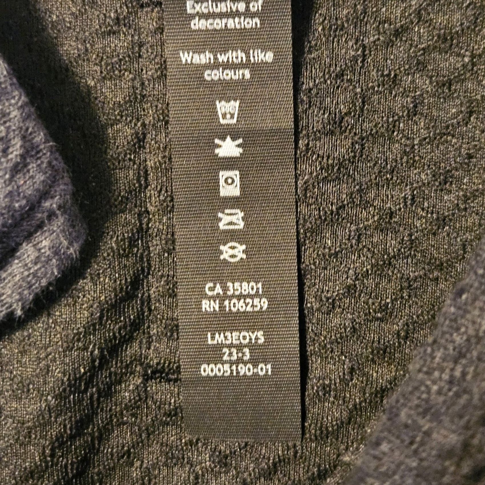 Lululemon Lululemon Mens Medium Gray Textured Double-Knit Cotton Half Zip M3EOYS Size US M / EU 48-50 / 2 - 6 Thumbnail