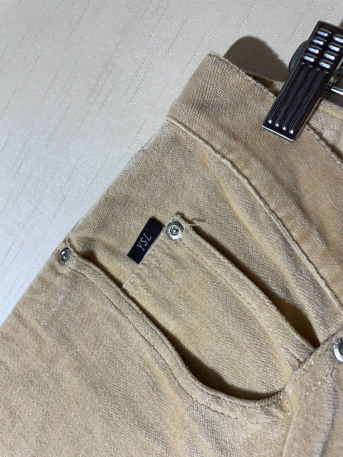 Vintage × Yves Saint Laurent Yves Saint Laurent corduroy vintage rare pants streetwear Size US 34 / EU 50 - 8 Thumbnail