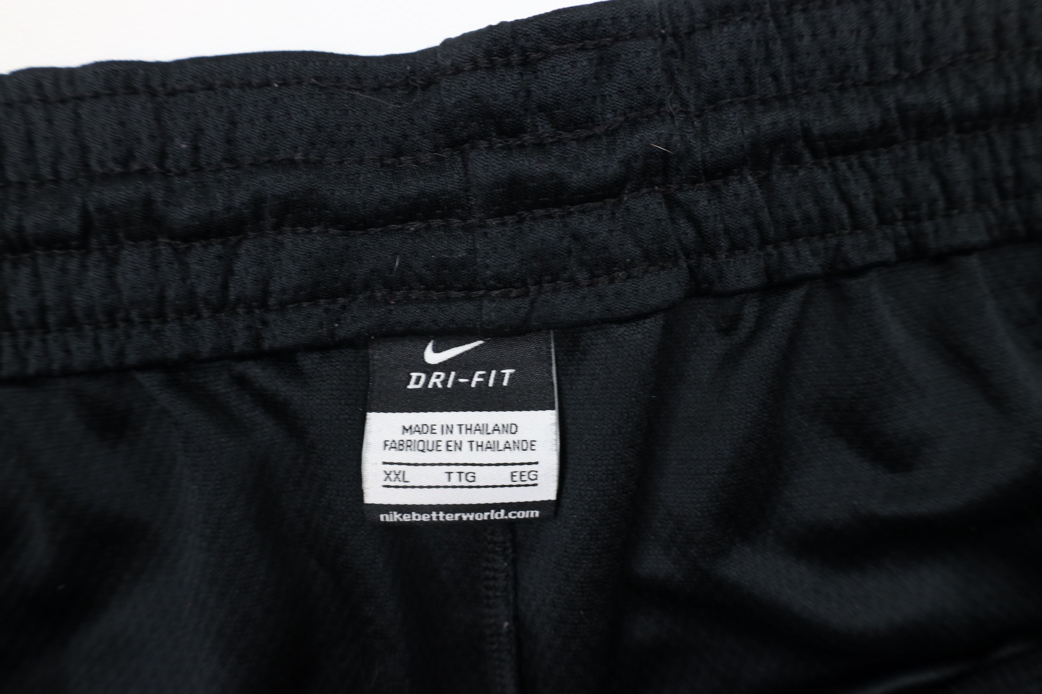 Nike × Vintage Vintage Nike Scott Mini Swoosh Wide Leg Sweatpants Black Size 40 - 8 Thumbnail