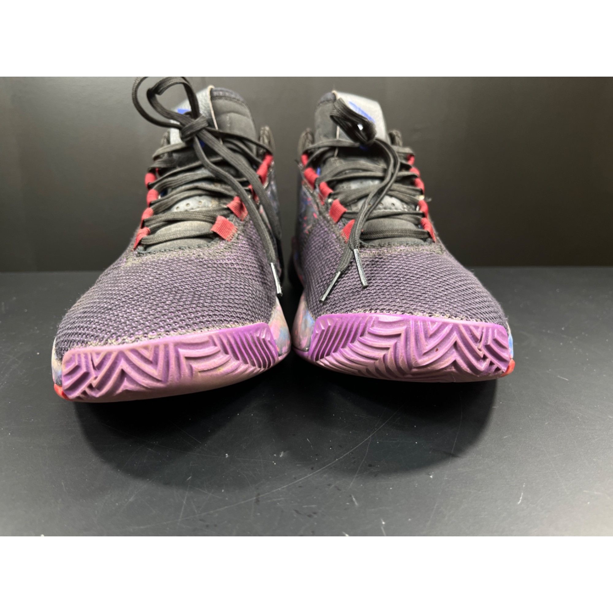 Adidas Adidas SKU 7881 Mens Purple Red Dame 5 Grind together Basket Size US 11 / EU 44 - 4 Thumbnail
