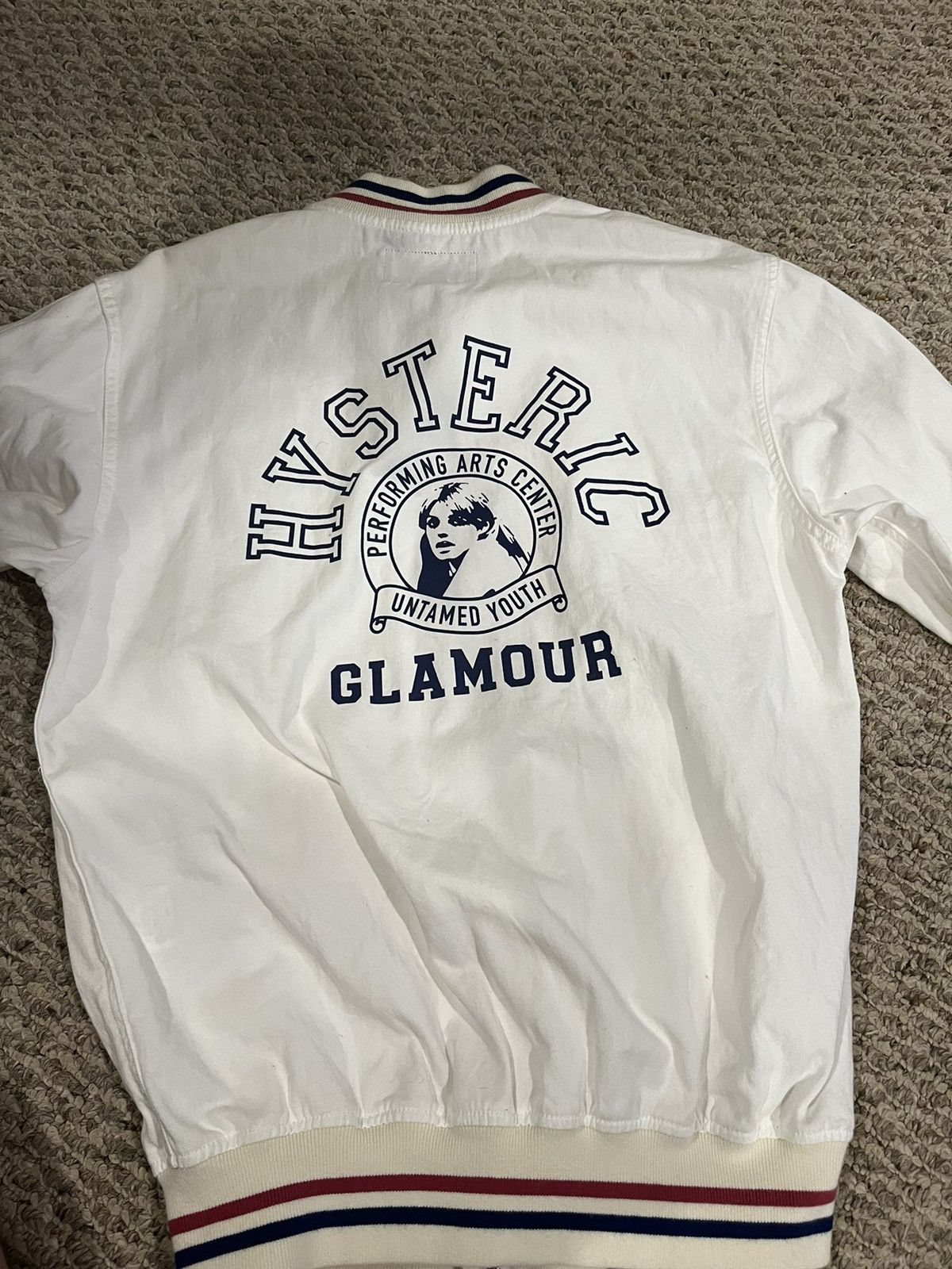 Hysteric Glamour Vintage Hysteric glamour varsity style jacket Size US S / EU 44-46 / 1 - 2 Thumbnail