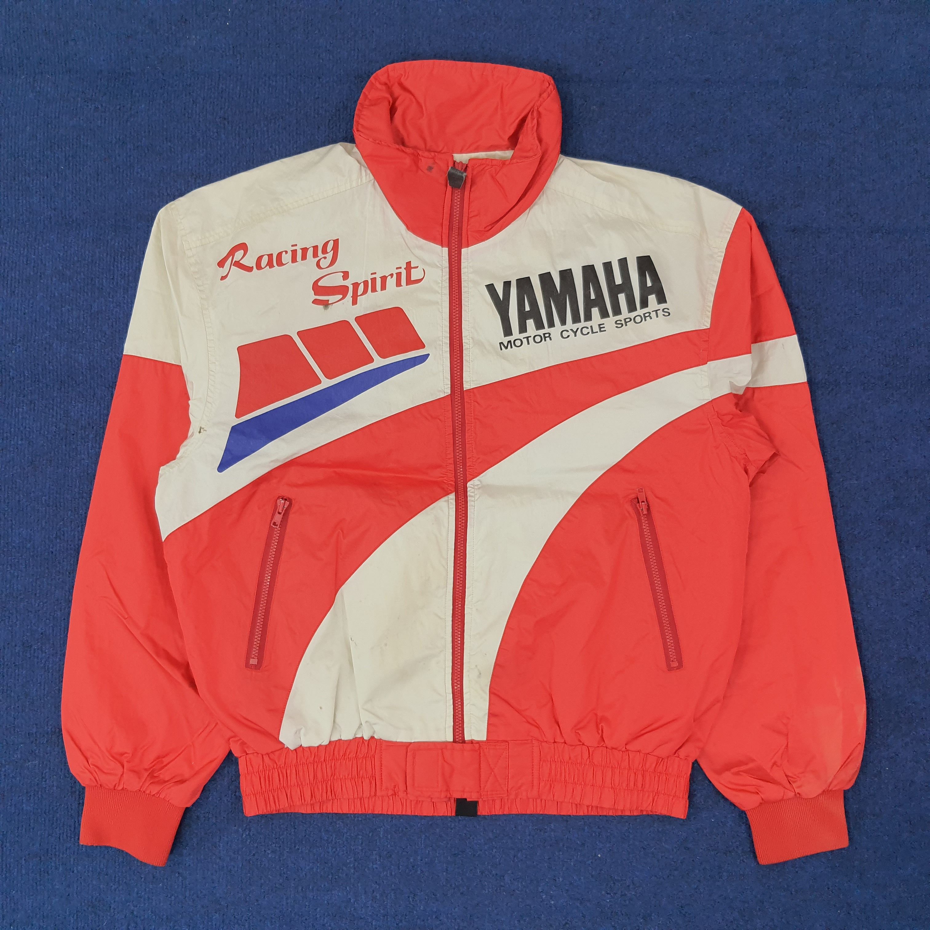 Yamaha Vintage YAMAHA Racing Spirit 90s Riding Wear Jacket C226N14 Size US L / EU 52-54 / 3 - 1 Thumbnail