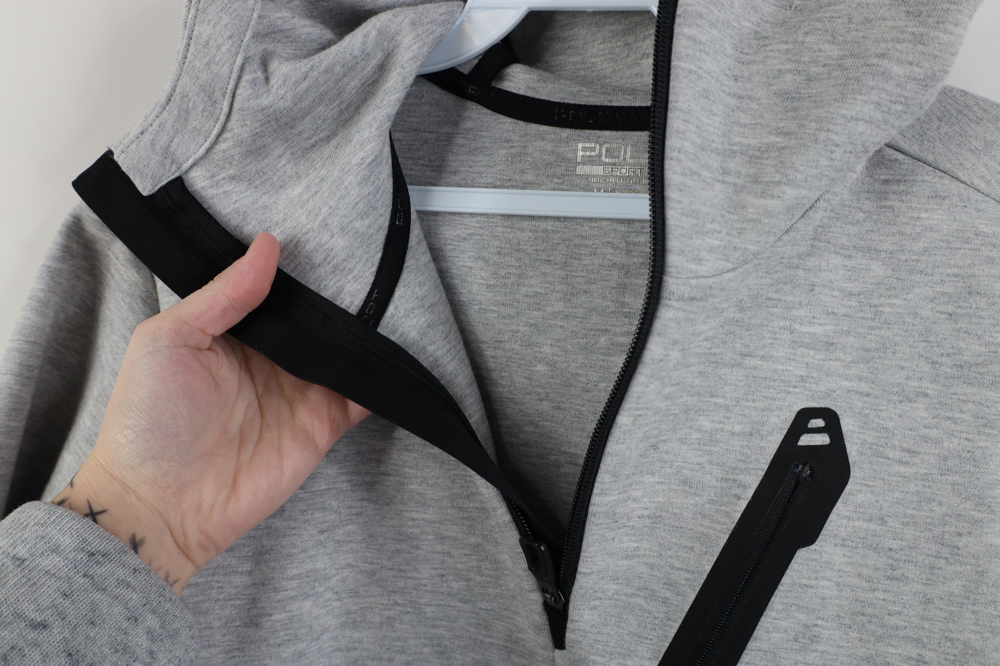 Ralph Lauren Vintage Y2K Polo Sport Ralph Lauren Tech Fleece Hoodie Size US M / EU 48-50 / 2 - 9 Thumbnail