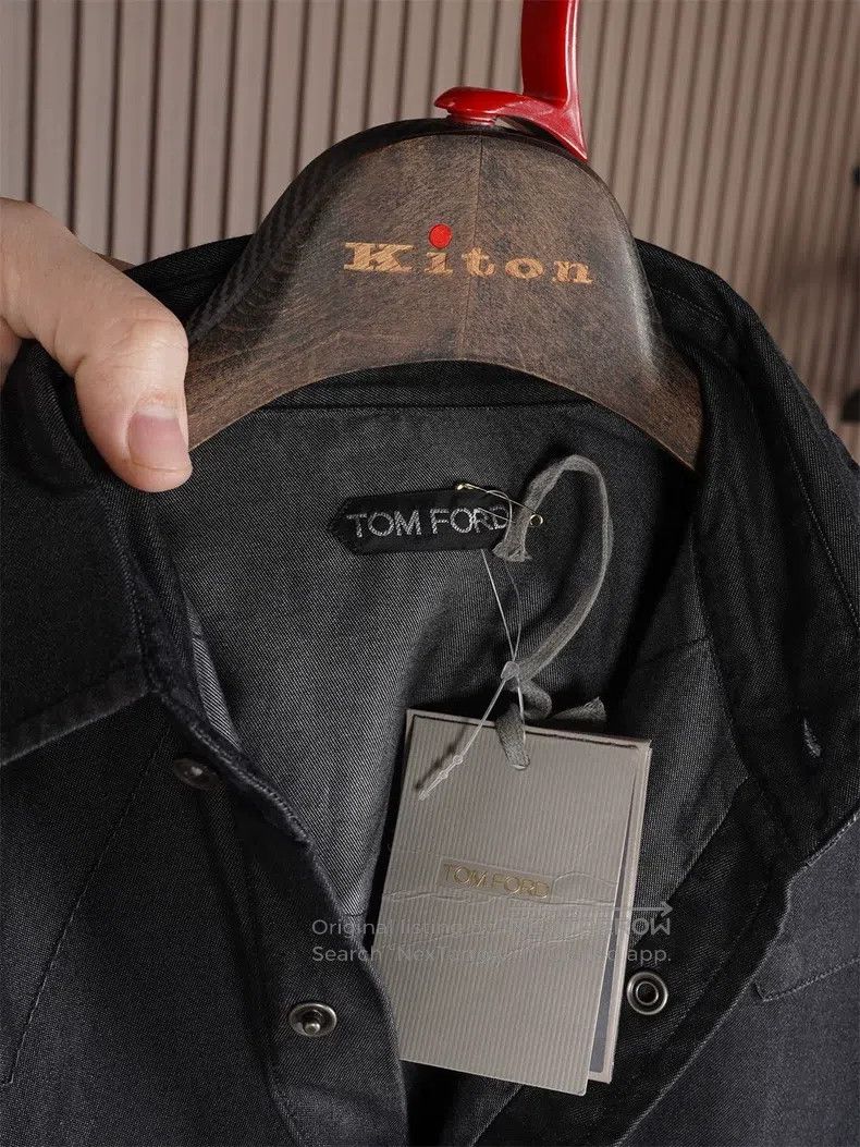 Tom Ford Tom Ford size 38 Denim shirt Size US XS / EU 42 / 0 - 3 Thumbnail