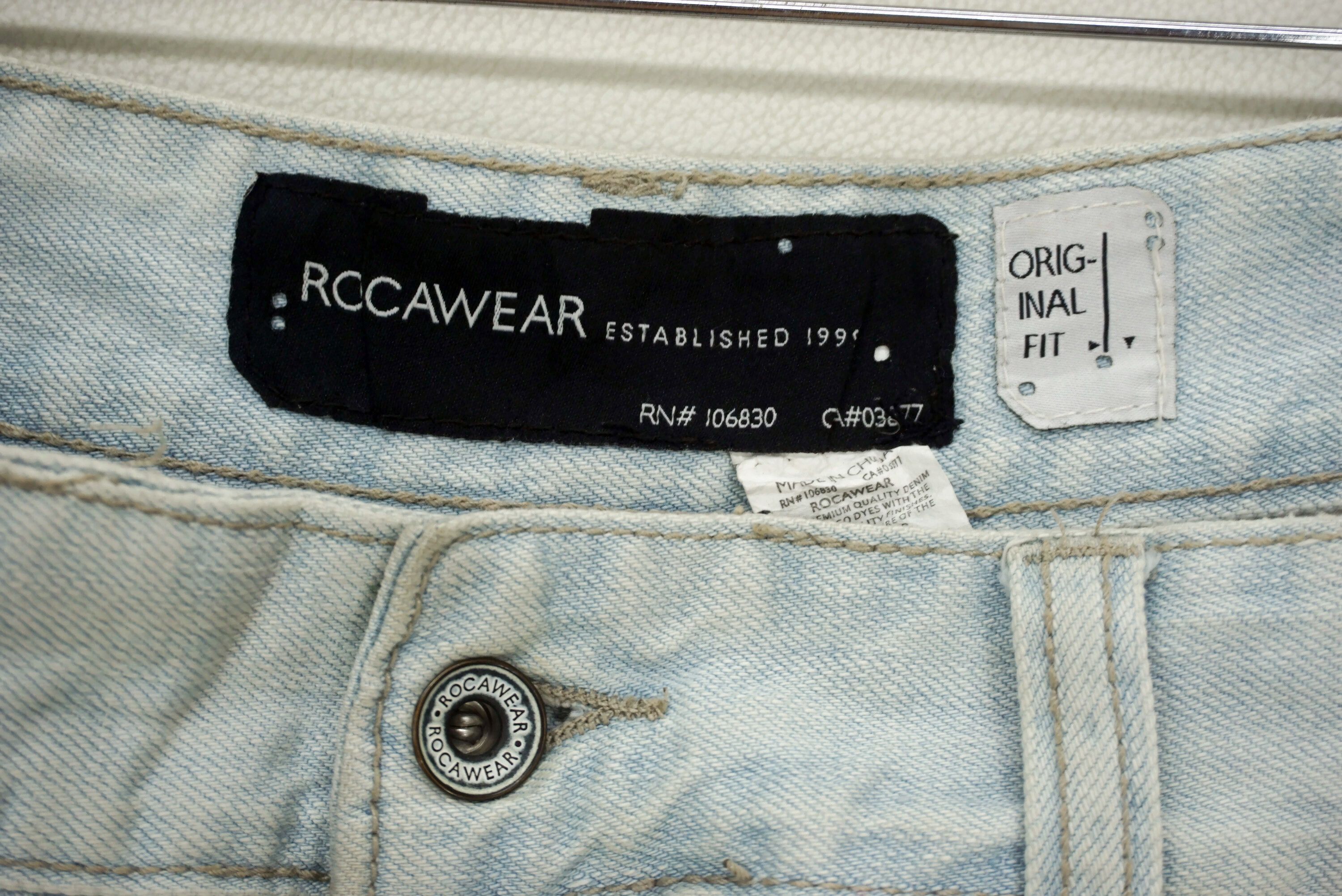 Rocawear Rocawear Jeans Size W42xL34 Baggy Hip Hop Light Wash Denim Size US 40 / EU 56 - 11 Thumbnail
