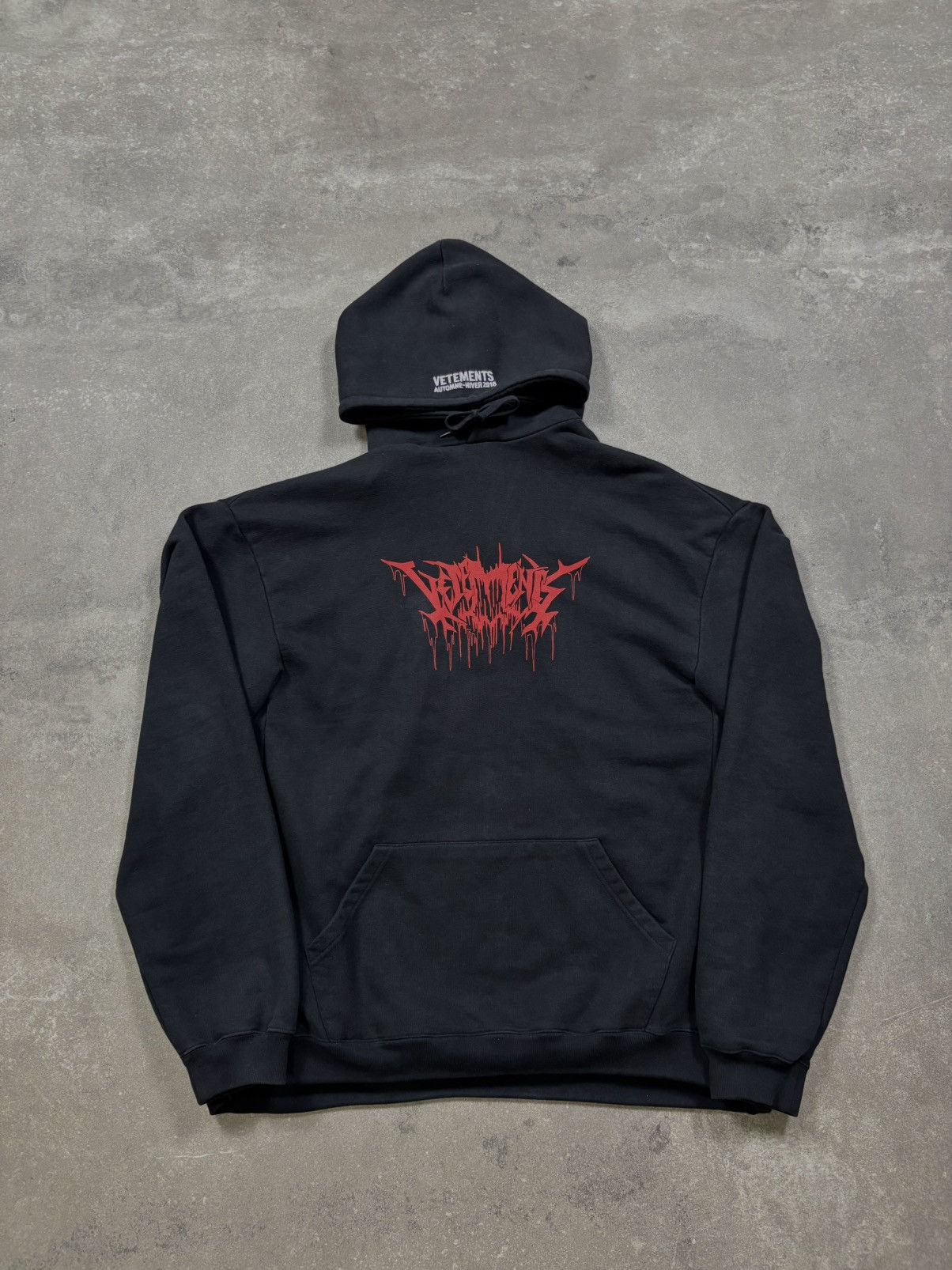 Hanes × Vetements Vetements Hanes SS17 Staff Tour Hoodie | Grailed