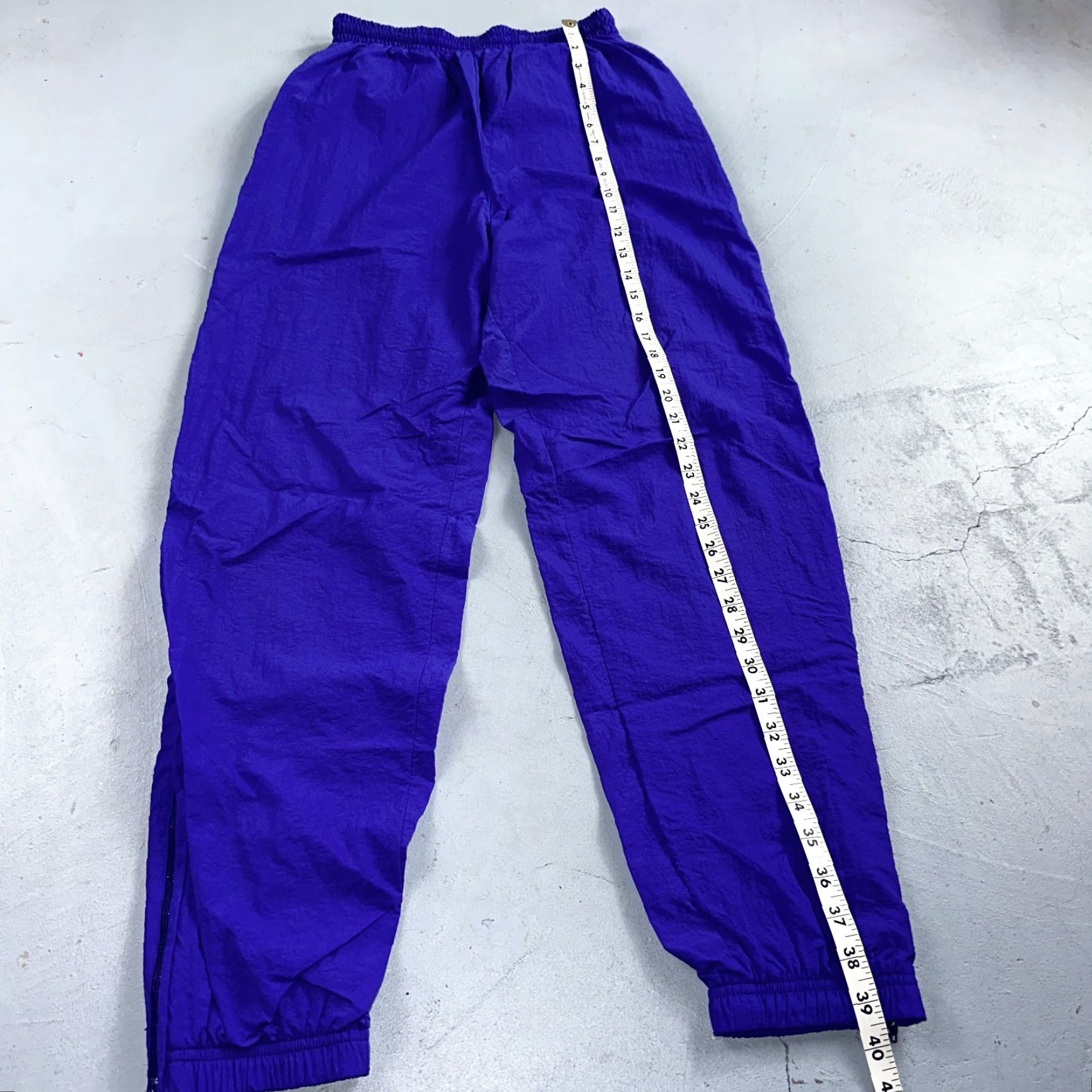 VINTAGE Nike 90s Windbreaker Track Pants Men S Purple Nylon