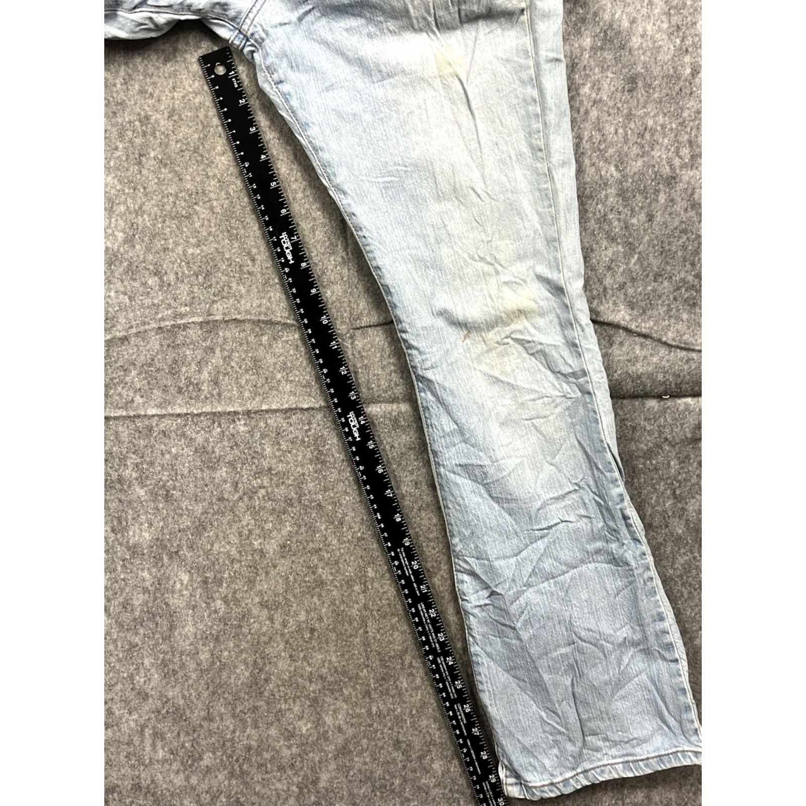 Levi's VINTAGE Levi's 515 Jeans Women's Regular Bootcut Light Wash 29 in Inseam Size 8 Blue Denim Stretch Flare Size 30" / US 8 / IT 44 - 7 Thumbnail