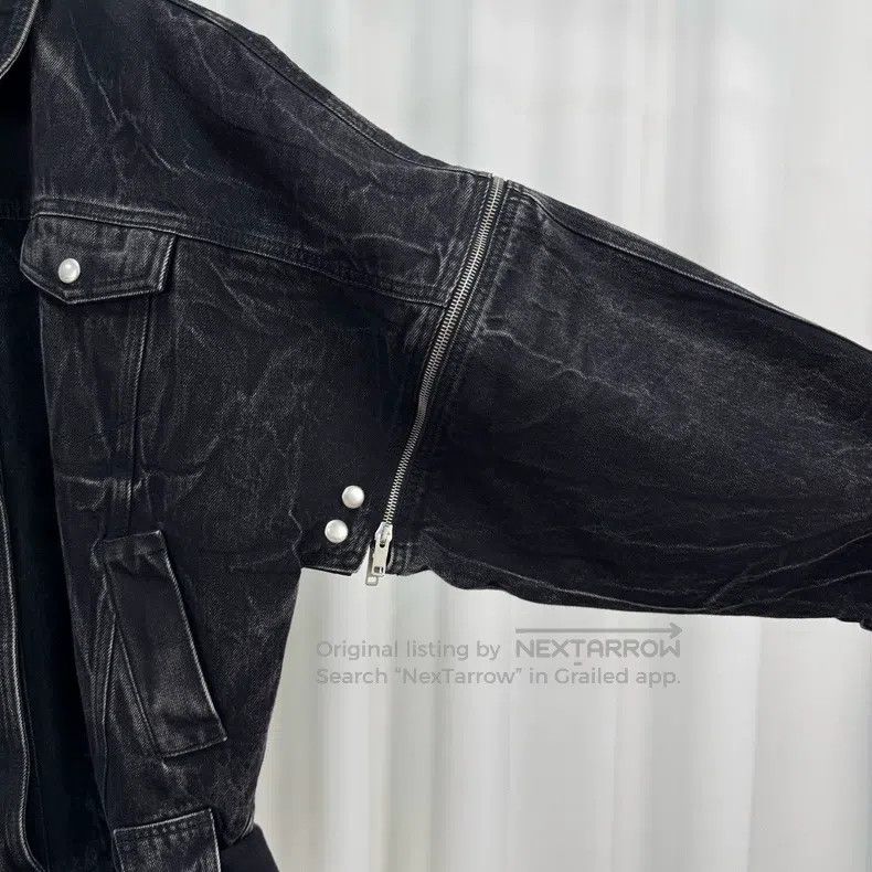 Givenchy Givenchy Size38 Washed Tie-Dye Zipper Denim Jacket (Size 38 Size US M / EU 48-50 / 2 - 5 Thumbnail