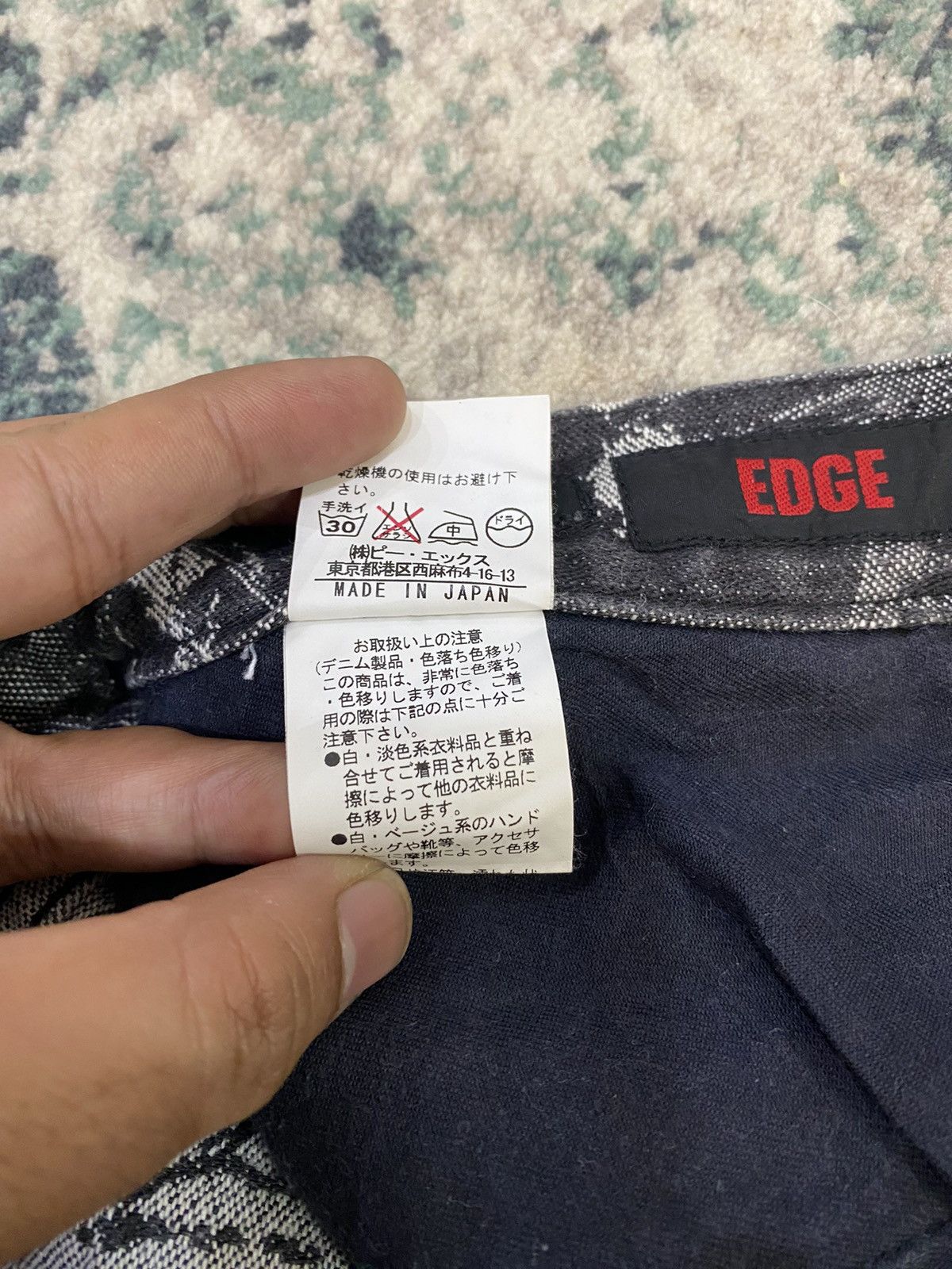 If Six Was Nine EDGE Rupert Spider Web Distressed Flare Denim Pant Size US 29 - 16 Thumbnail