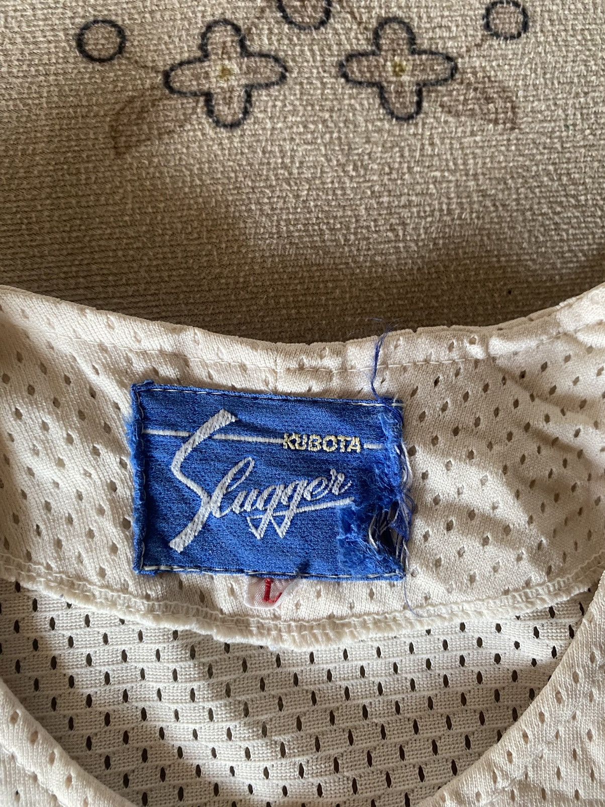 Japanese Brand Vintage KUBOTA Slugger Mesh Baseball Jersey Size US M / EU 48-50 / 2 - 5 Thumbnail