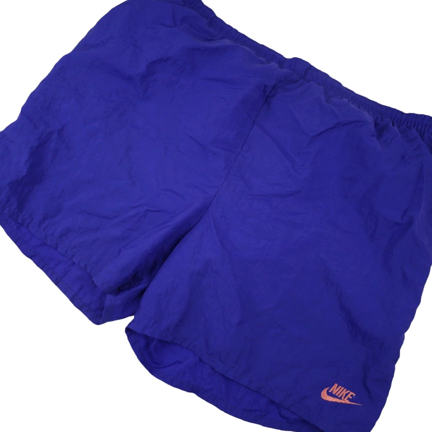 Nike VINTAGE Nike Big Spellout Swim Trunks Rash Guard Shirt? Size US 33 - 3 Thumbnail
