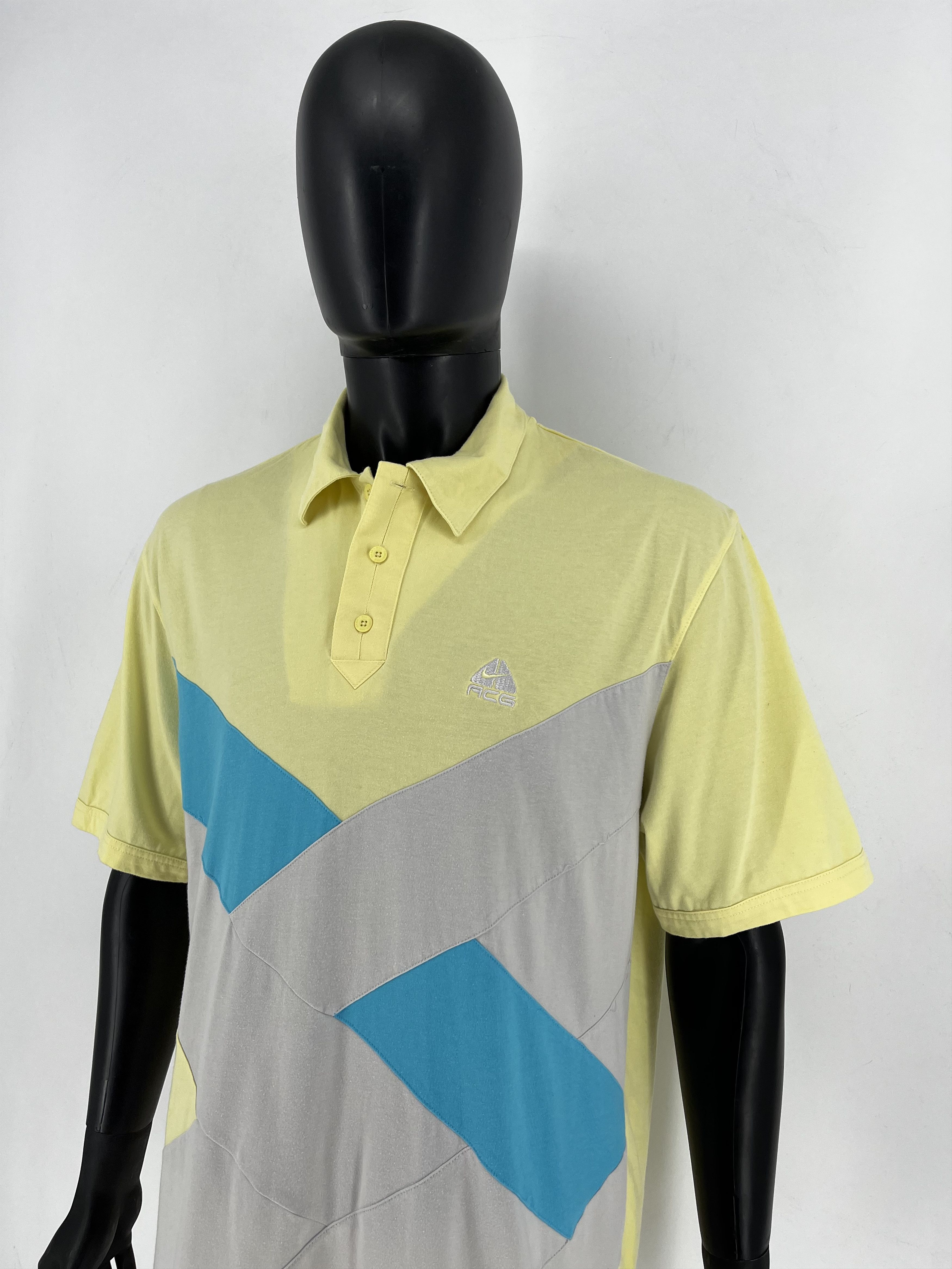 Nike Vintage Nike Acg Polo Shirt Short Sleeve Logo Size XL Fit Size US XL / EU 56 / 4 - 5 Thumbnail