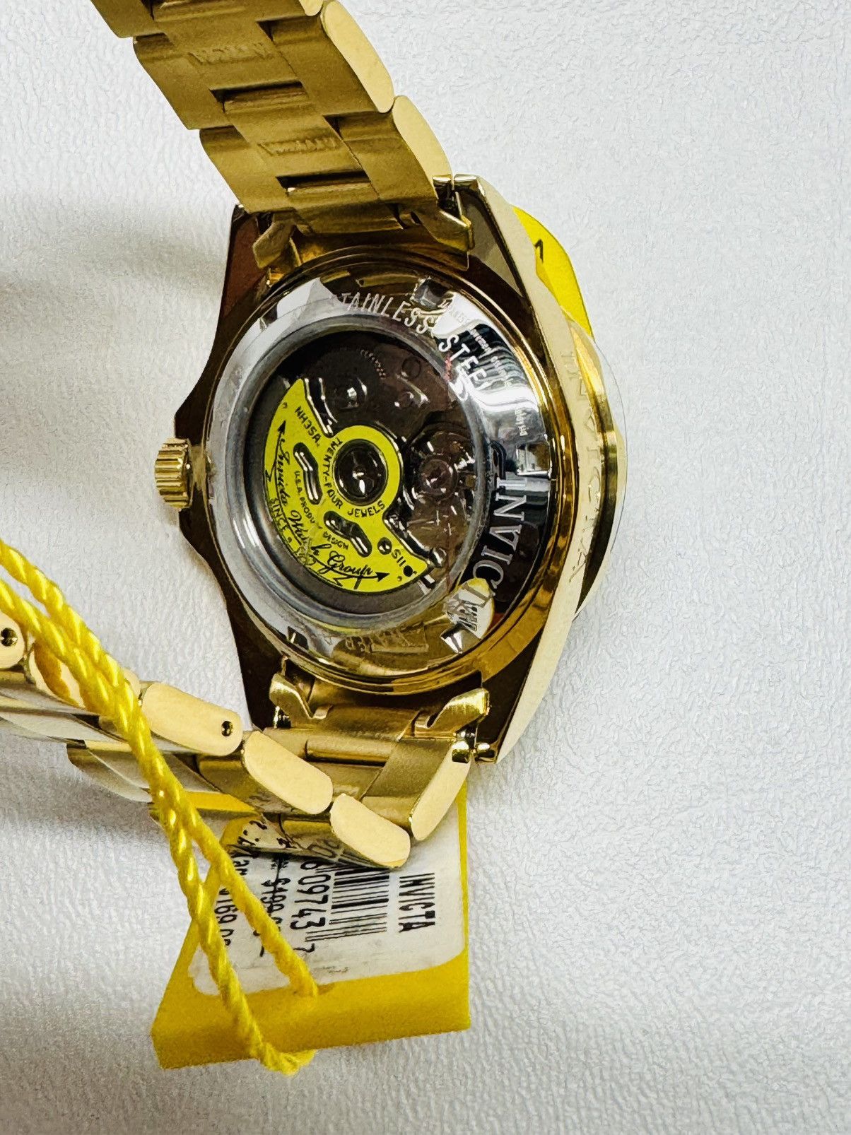 Invicta Invicta 9743 Pro Driver Automatic Champagne Dial Gold-tone Size 40 - 5 Thumbnail