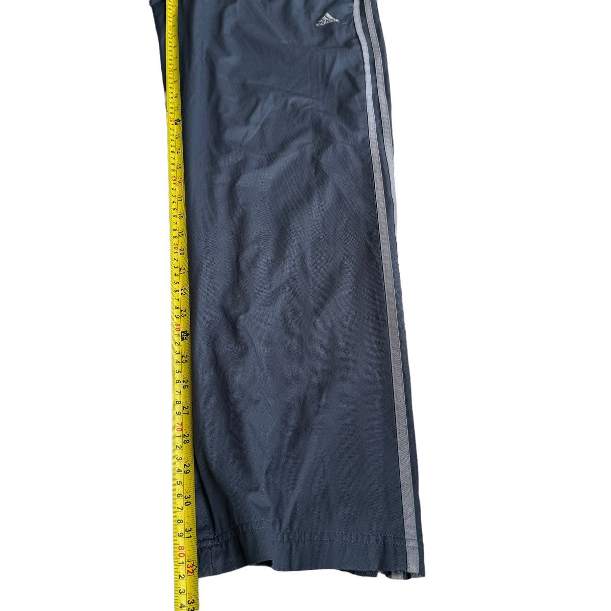 Adidas × Vintage Adidas Wide Leg Gray Tracksuit Pants Y2K Streetwear Loose Size US 32 / EU 48 - 6 Thumbnail