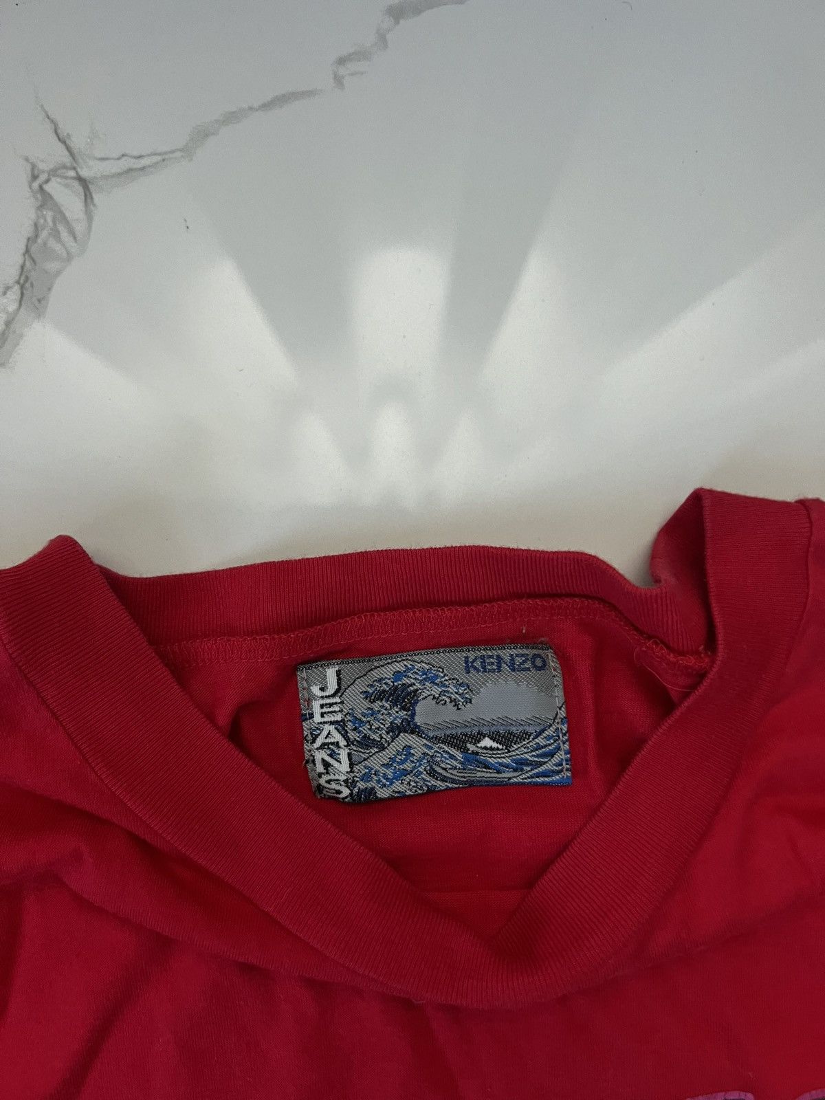 Kenzo 00’s KENZO JEANS RARE BIG LOGO TEE Y2K Size US M / EU 48-50 / 2 - 4 Thumbnail
