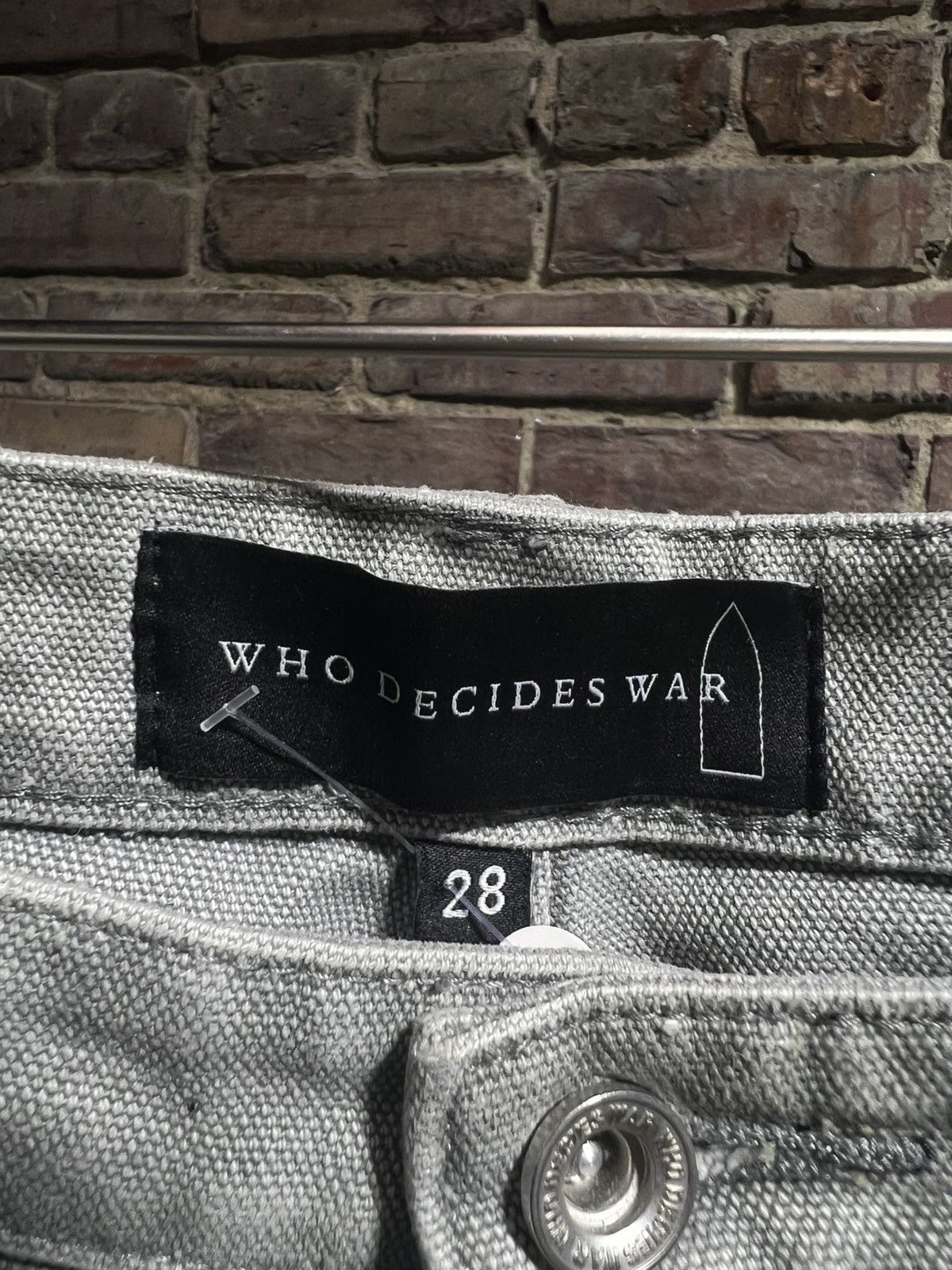 Who Decides War Who Decides War Patched Arch Embroidered Jeans Size US 28 / EU 44 - 3 Thumbnail