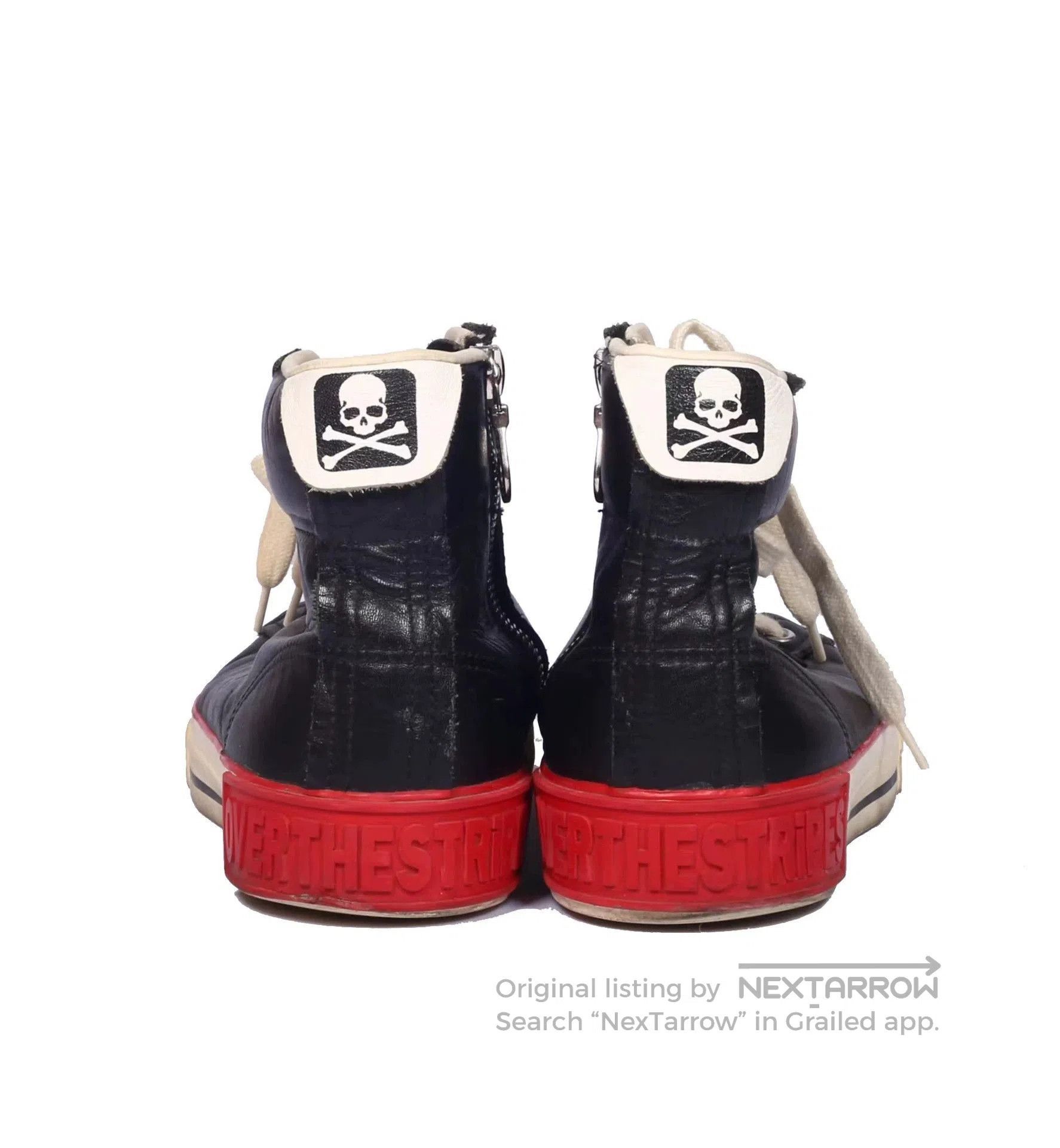 Mastermind Japan Black High-Top Sneakers. Size US 8 / EU 41 - 3 Thumbnail