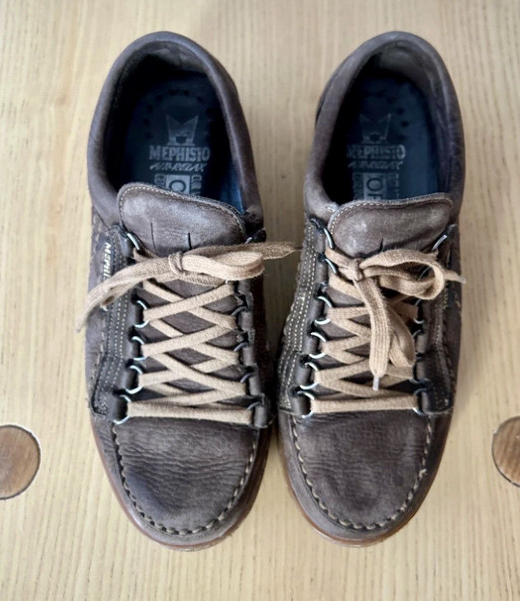 Mephisto Mephisto Rainbow Leather Shoes Brown EU42 Size US 9 / EU 42 - 1 Thumbnail