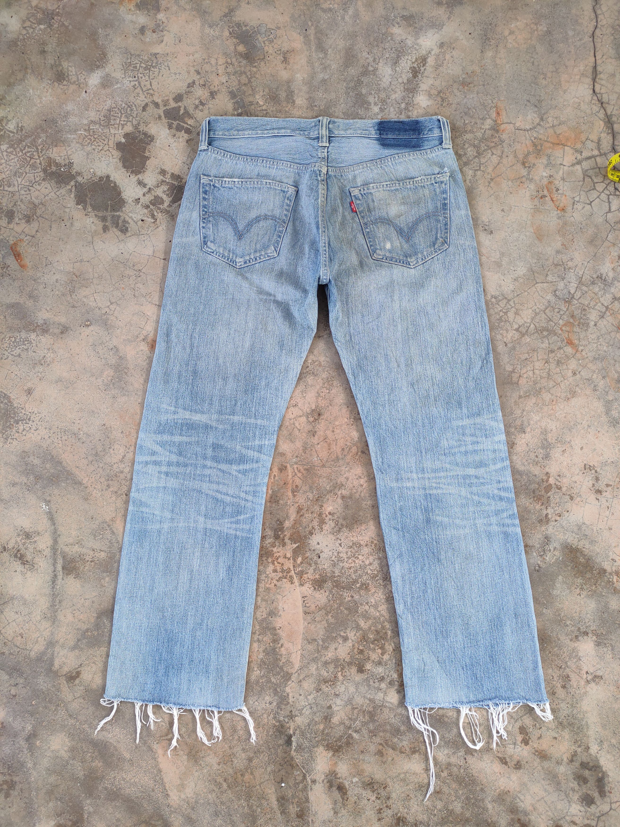 Levi's Vintage Clothing Vintage Levi's 501 light blue jeans denim pants Size US 32 / EU 48 - 9 Thumbnail