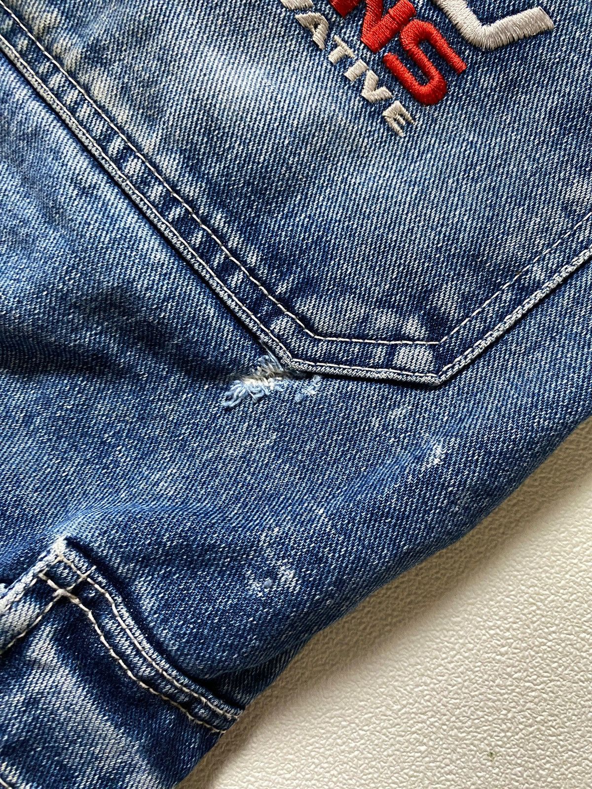 Fubu Fubu y2k Embroidered Carpenter Jeans Blue Size US 36 / EU 52 - 11 Thumbnail