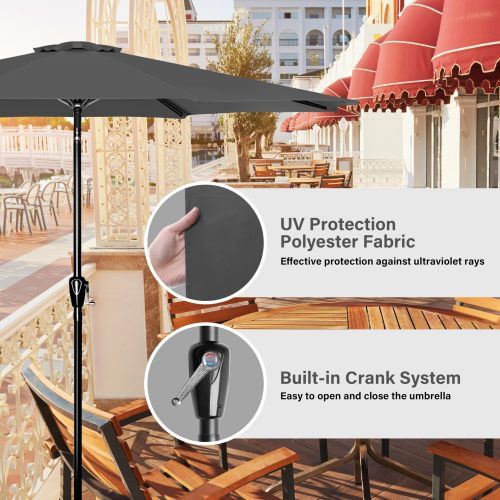 Designer × Homemade Patio Umbrella Outdoor Table Market Yard Umbrella Size US L / EU 52-54 / 3 - 8 Thumbnail