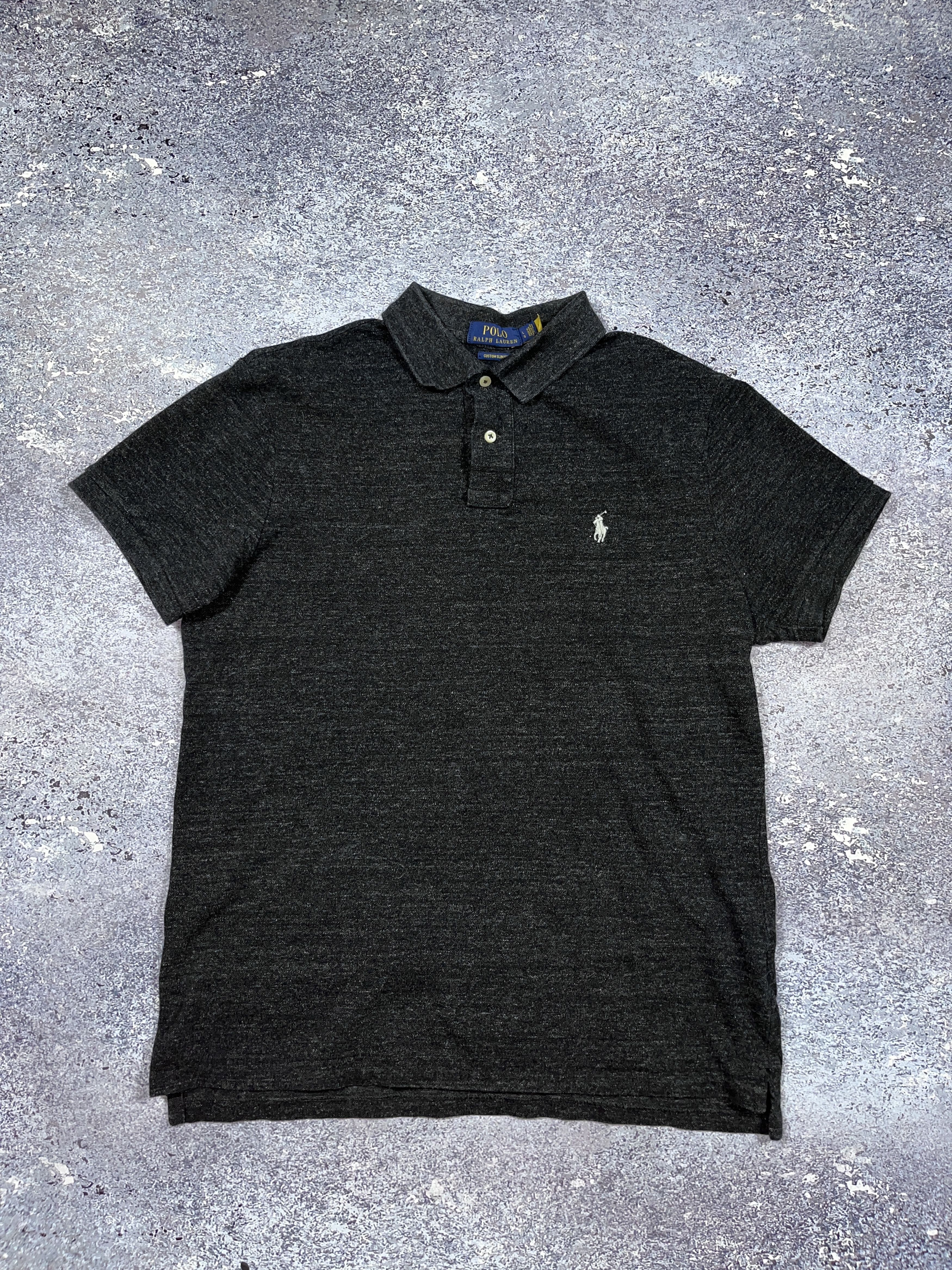Polo Ralph Lauren Polo Ralph Lauren Polo Grey Shirt Large Slim Fit Size US L / EU 52-54 / 3 - 1 Thumbnail