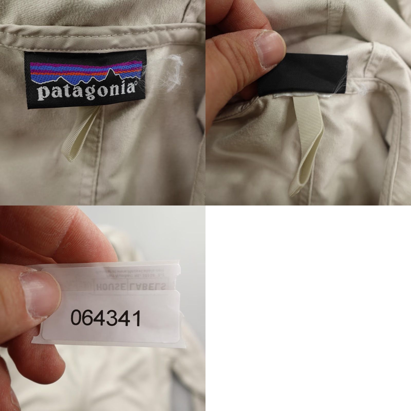 Patagonia Patagonia Coat Windbreaker Women M Pumice Gray Full Zip Hooded Nylon Pockets Logo Zip Mid-Length Windproof Size M / US 6-8 / IT 42-44 - 8 Thumbnail