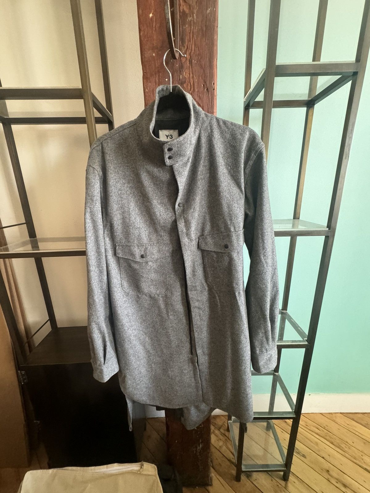 Y-3 × Yohji Yamamoto yohji yamamoto x Y-3 long coat Size US M / EU 48-50 / 2 - 2 Thumbnail