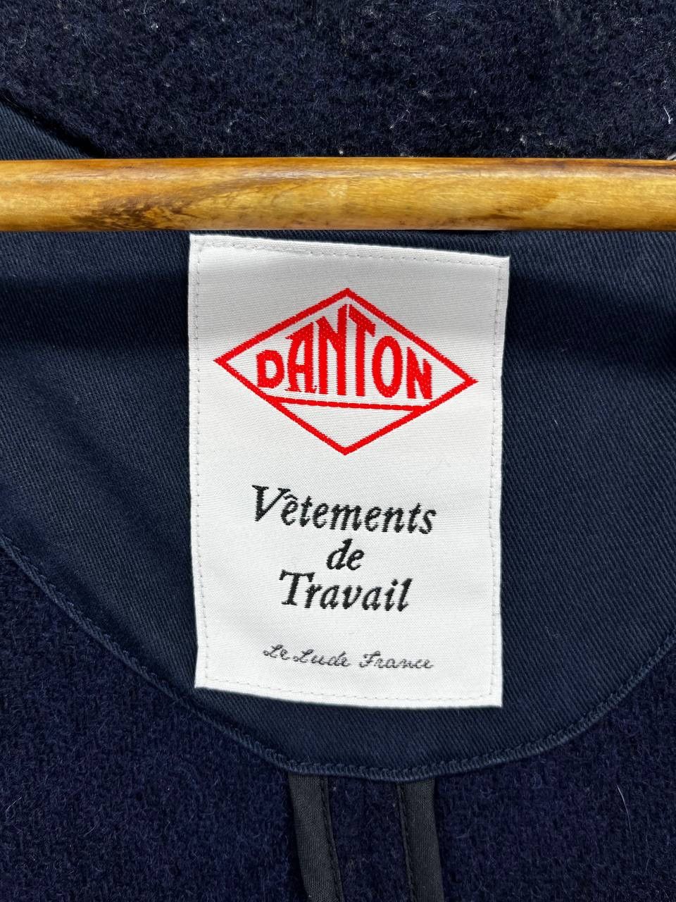 Danton Vintage Danton Rare Fleece Wool Button Up Jacket Size XS / US 0-2 / IT 36-38 - 7 Thumbnail