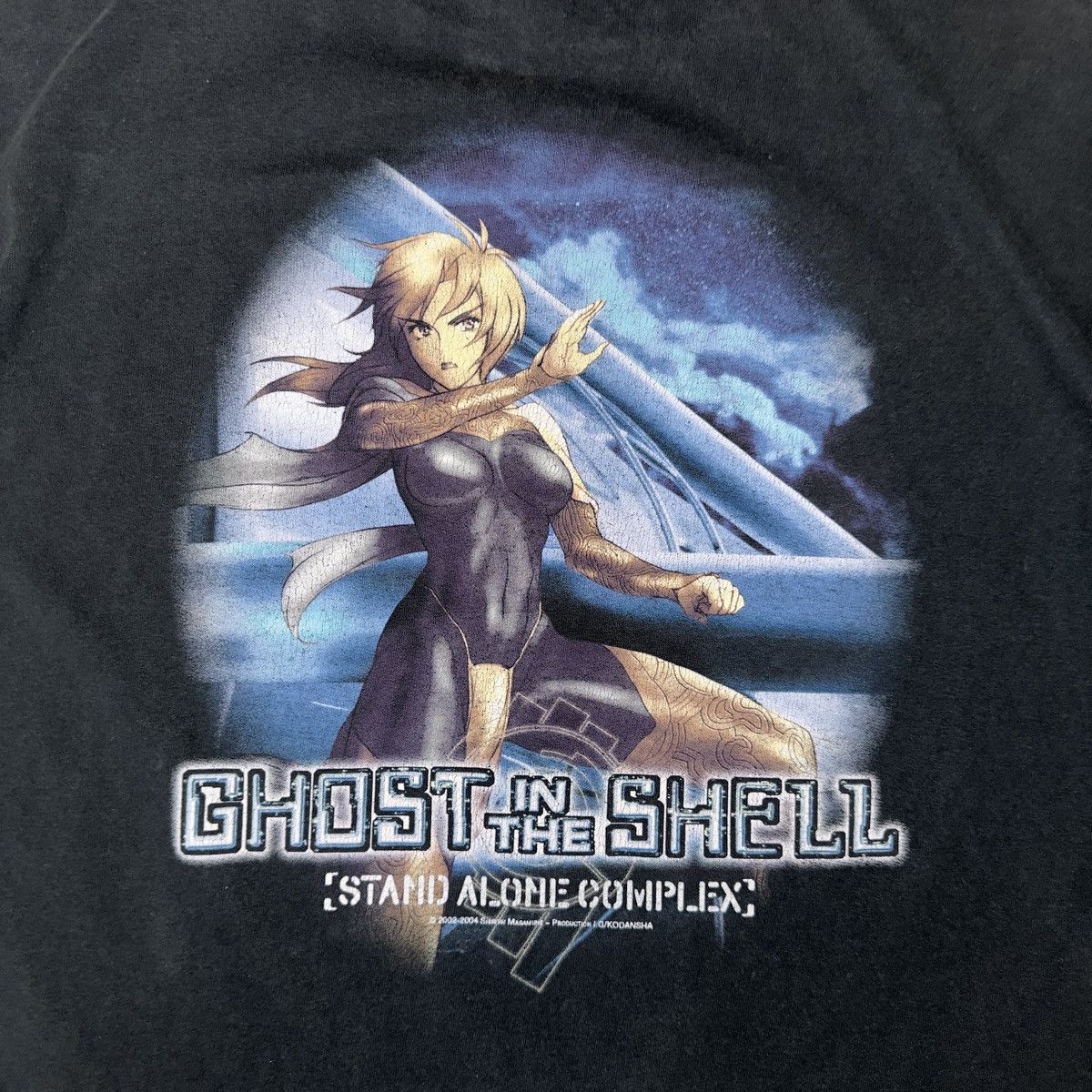 Anime Vintage Ghost in the Shell Stand Alone Complex Anime T-Shirt Size US XL / EU 56 / 4 - 4 Thumbnail
