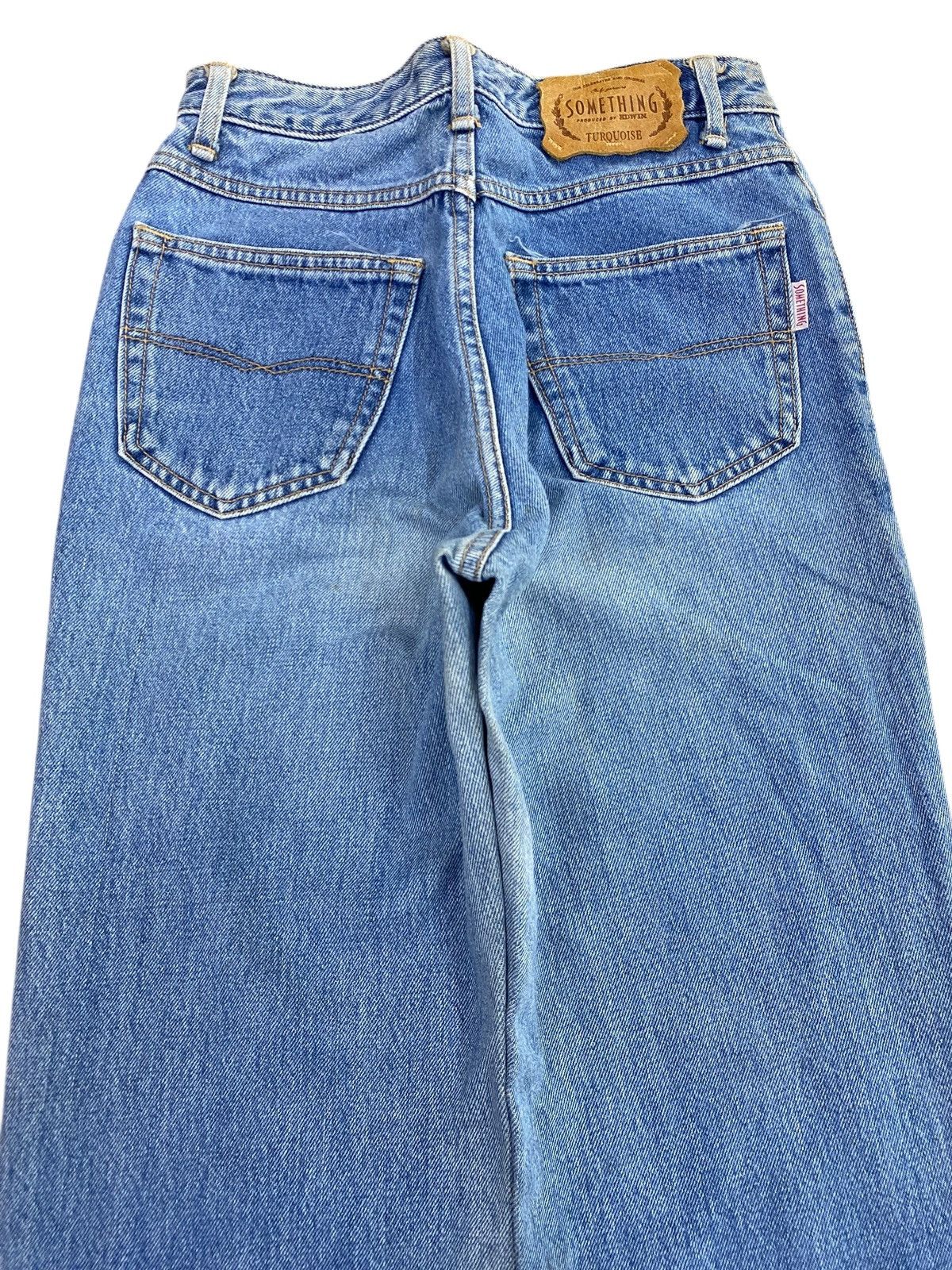 Edwin Edwin Acid Wash Straight Leg Style Jeans Size 24" / US 00 / IT 34 - 4 Thumbnail