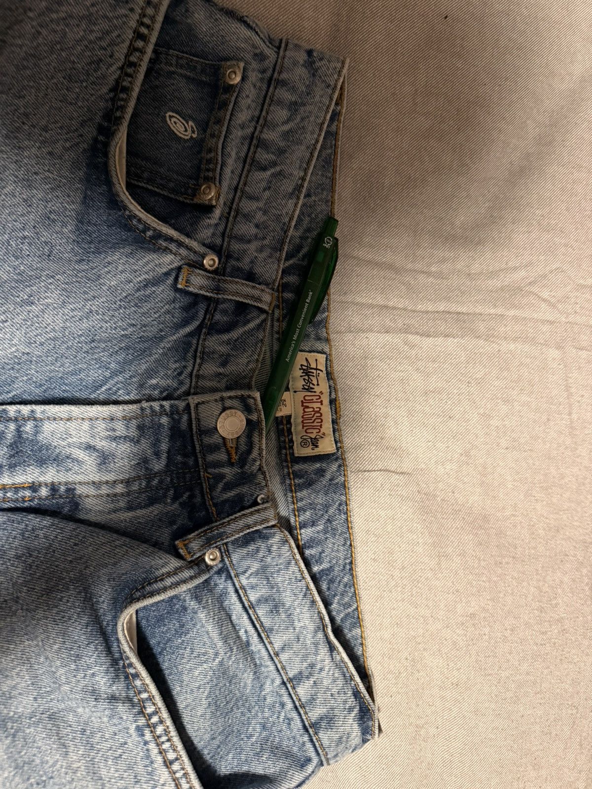 Stussy Stussy Classic Jean Denim Sz 32 Mens Size US 32 / EU 48 - 4 Thumbnail