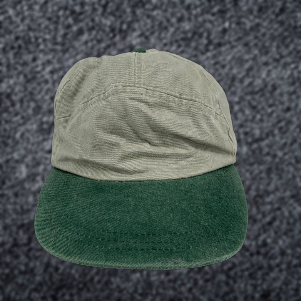 Vintage Sansegal Sportswear Snapback Cap Men's Green Beige One Size Adjustable Stripe? Wait. Size ONE SIZE - 1 Thumbnail