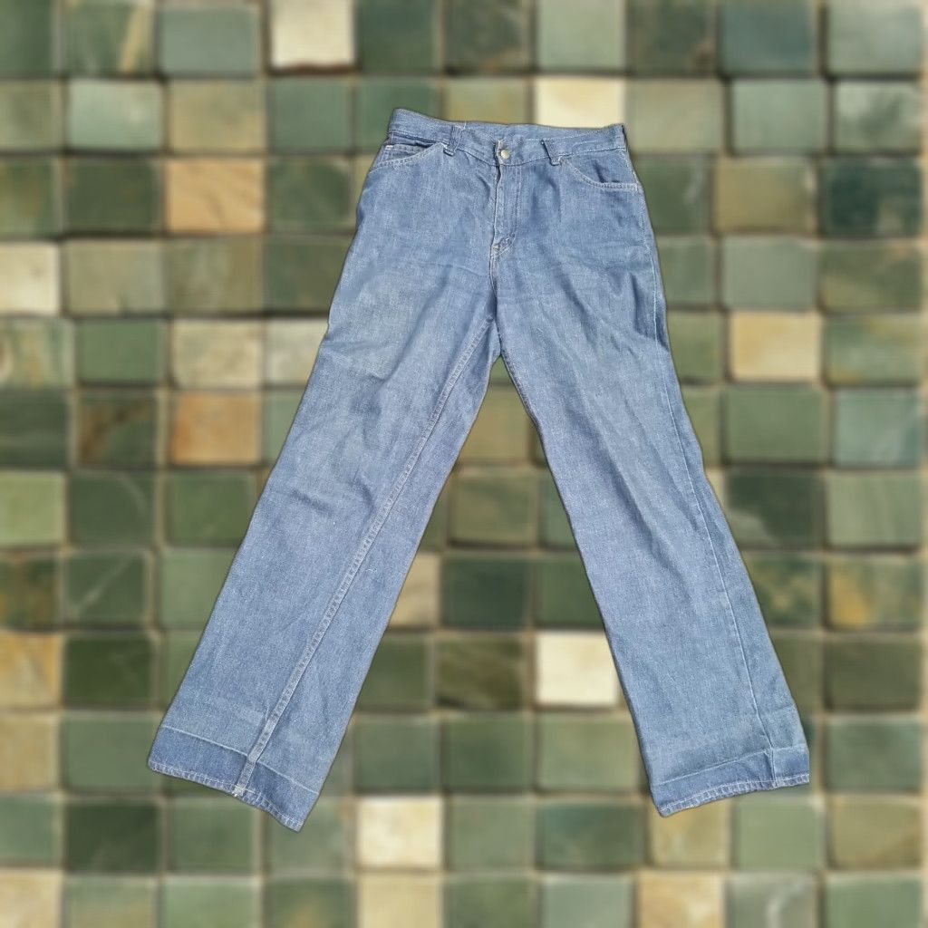 Levi's VINTAGE Levi's Shirt Denim 28x30.5 Womens Men? Size ONE SIZE - 1 Thumbnail