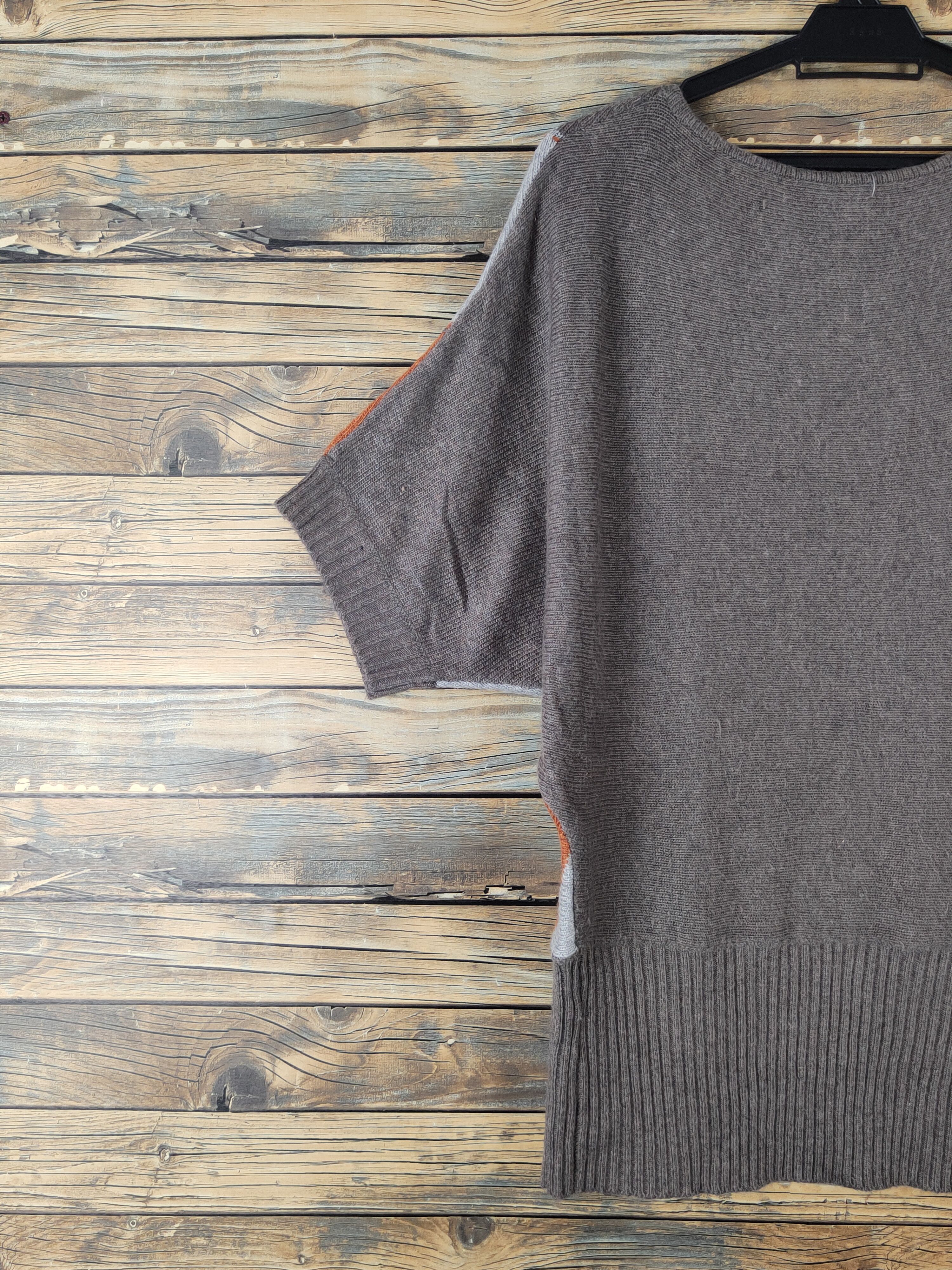 Homespun Knitwear × Japanese Brand × Vintage Lascolinas Brown Knitwear Blouses #W1545 Size M / US 6-8 / IT 42-44 - 8 Thumbnail